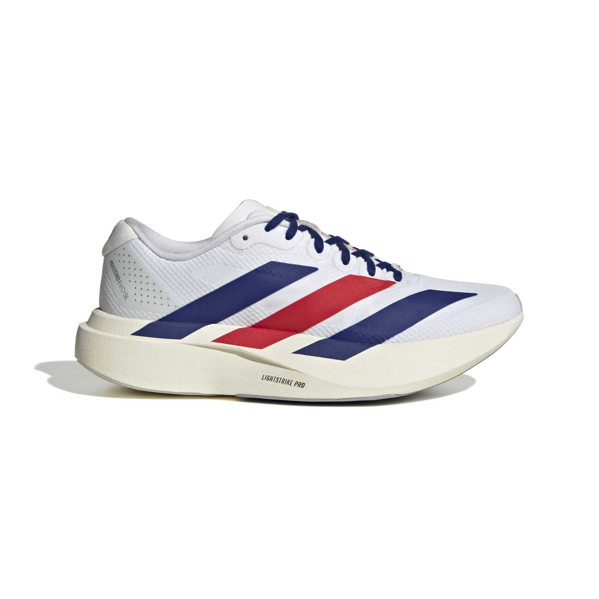 Adizero Evo SL White Mystery Ink Pure Ruby