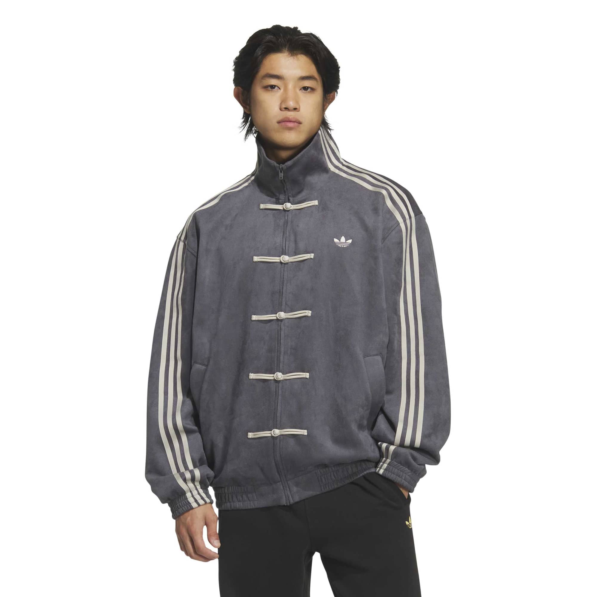 Grey Chinese New Year Full Zip Jacket