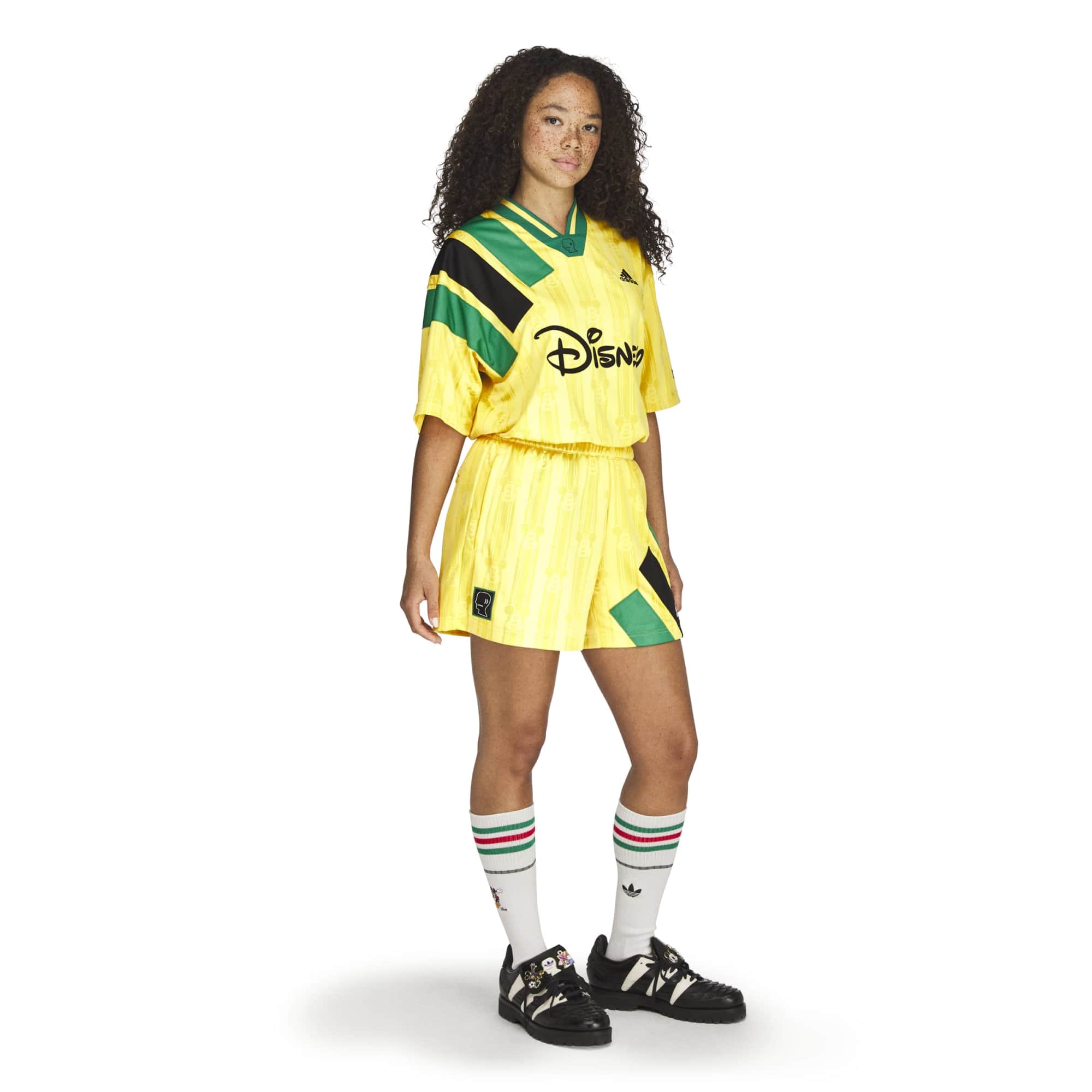 Brain Dead x Disney Football Yellow Shorts