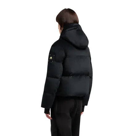 Misti Gold Velour Down Puffer Jacket
