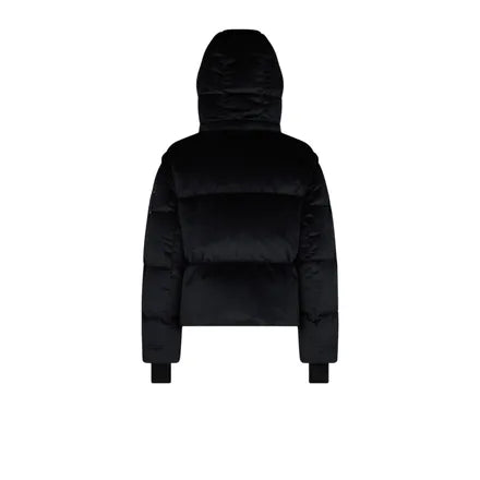 Misti Gold Velour Down Puffer Jacket