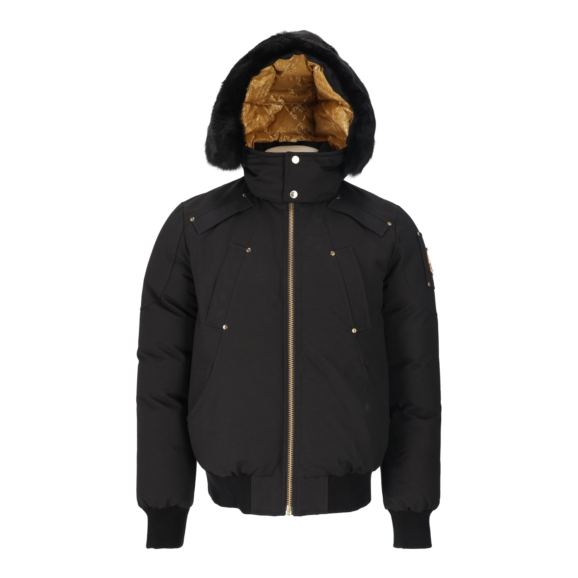 Ballistic Bomber Gold Black Jacket