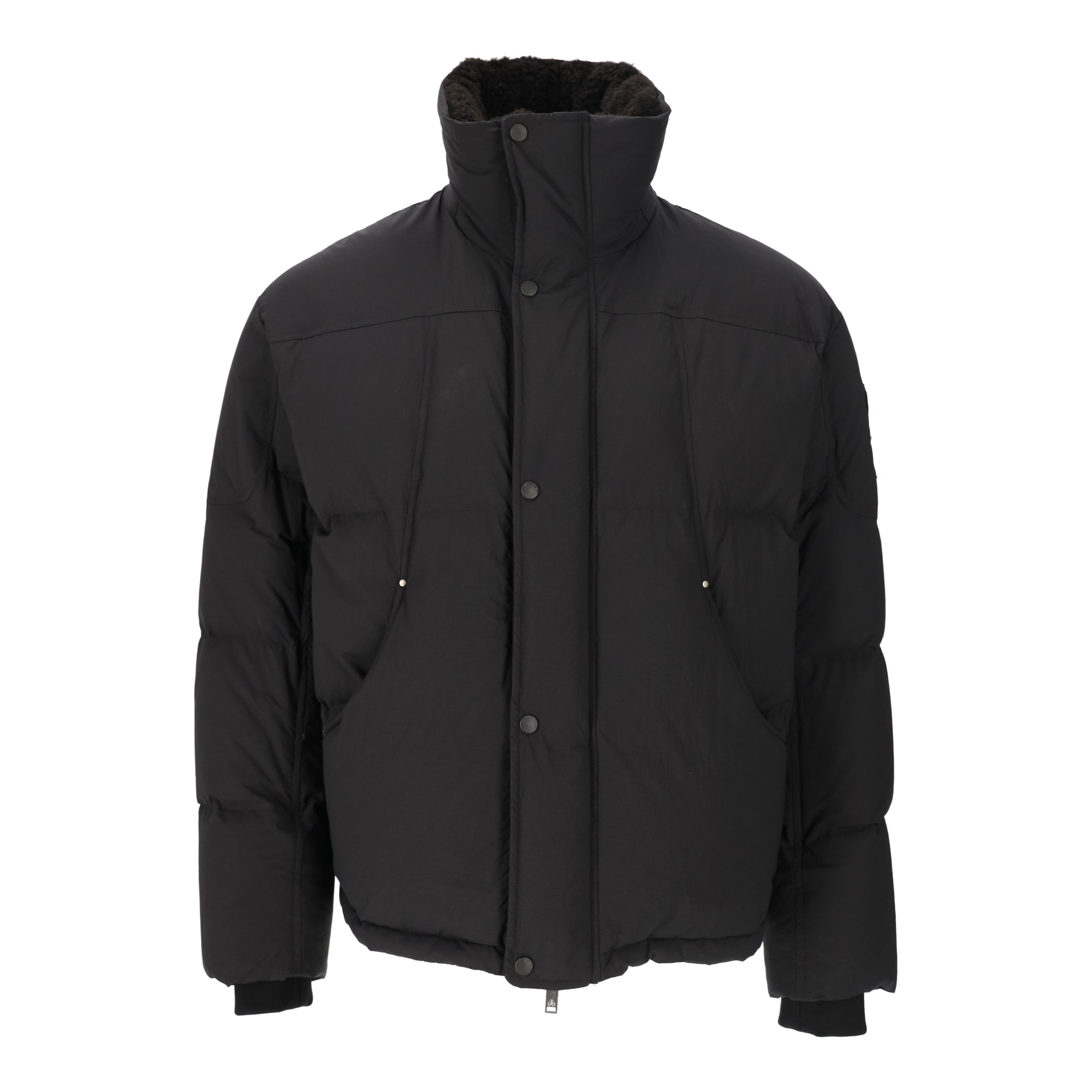 Everest Puffer Black Jacket