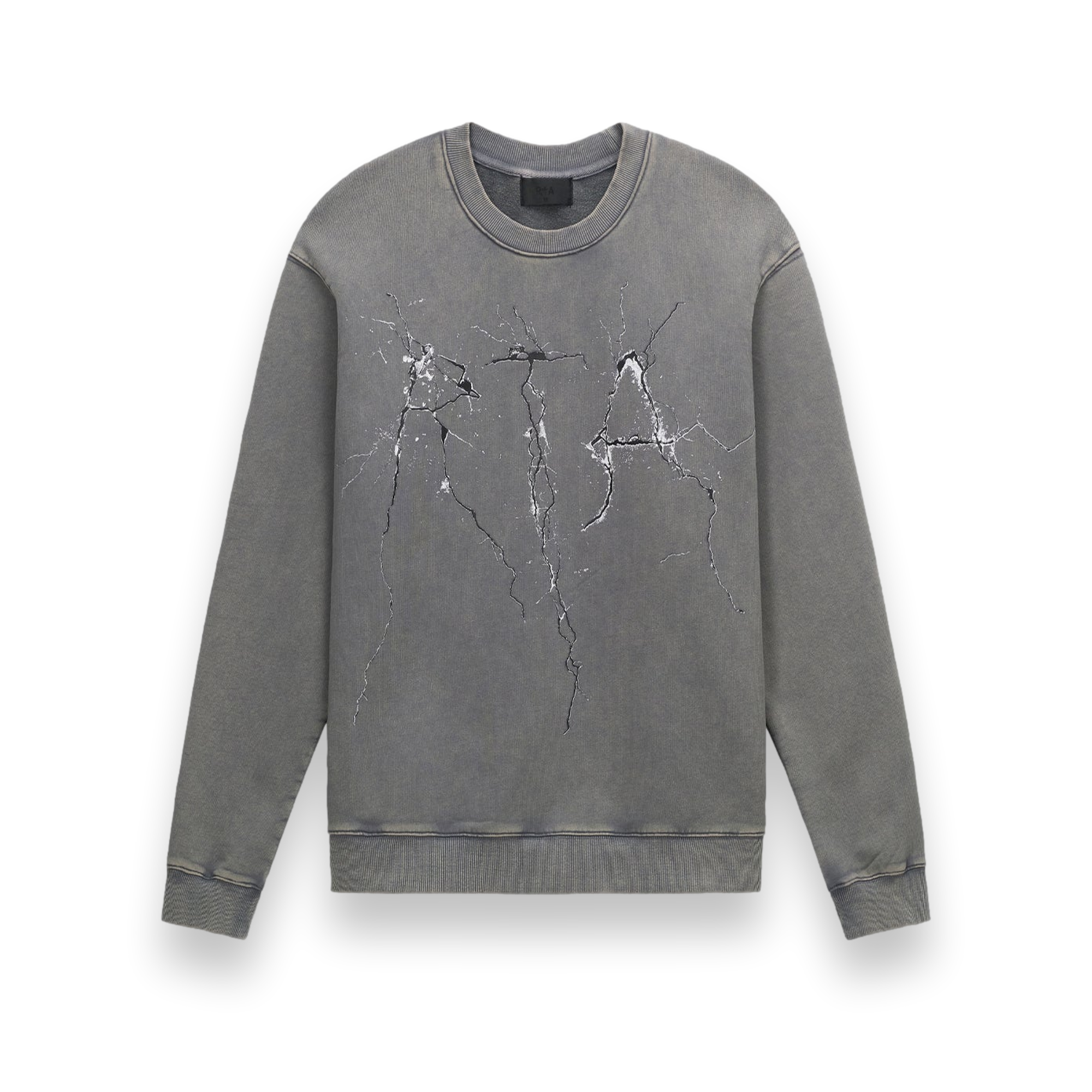 Charles Stone Cracked Logo Crewneck