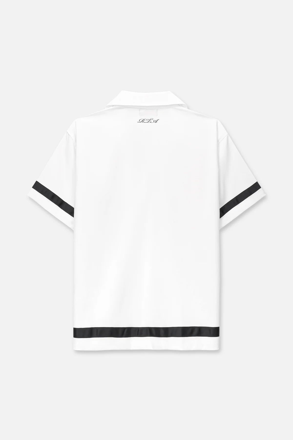 Rta Nathan Oversized Shirt White Poppy