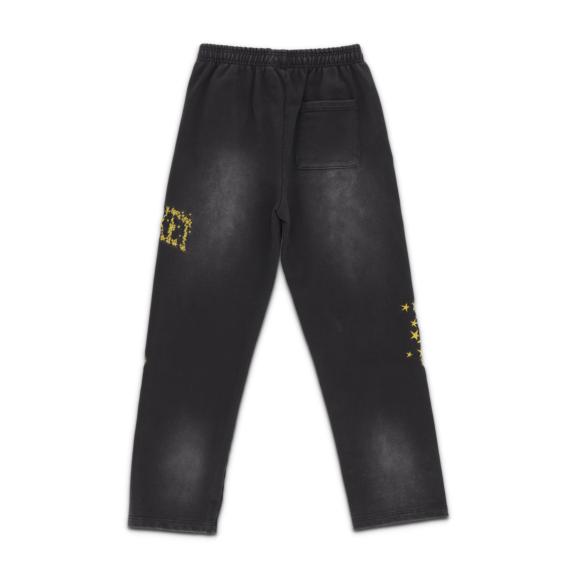 Galaxy Arc Open Bottom Sweatpants Black