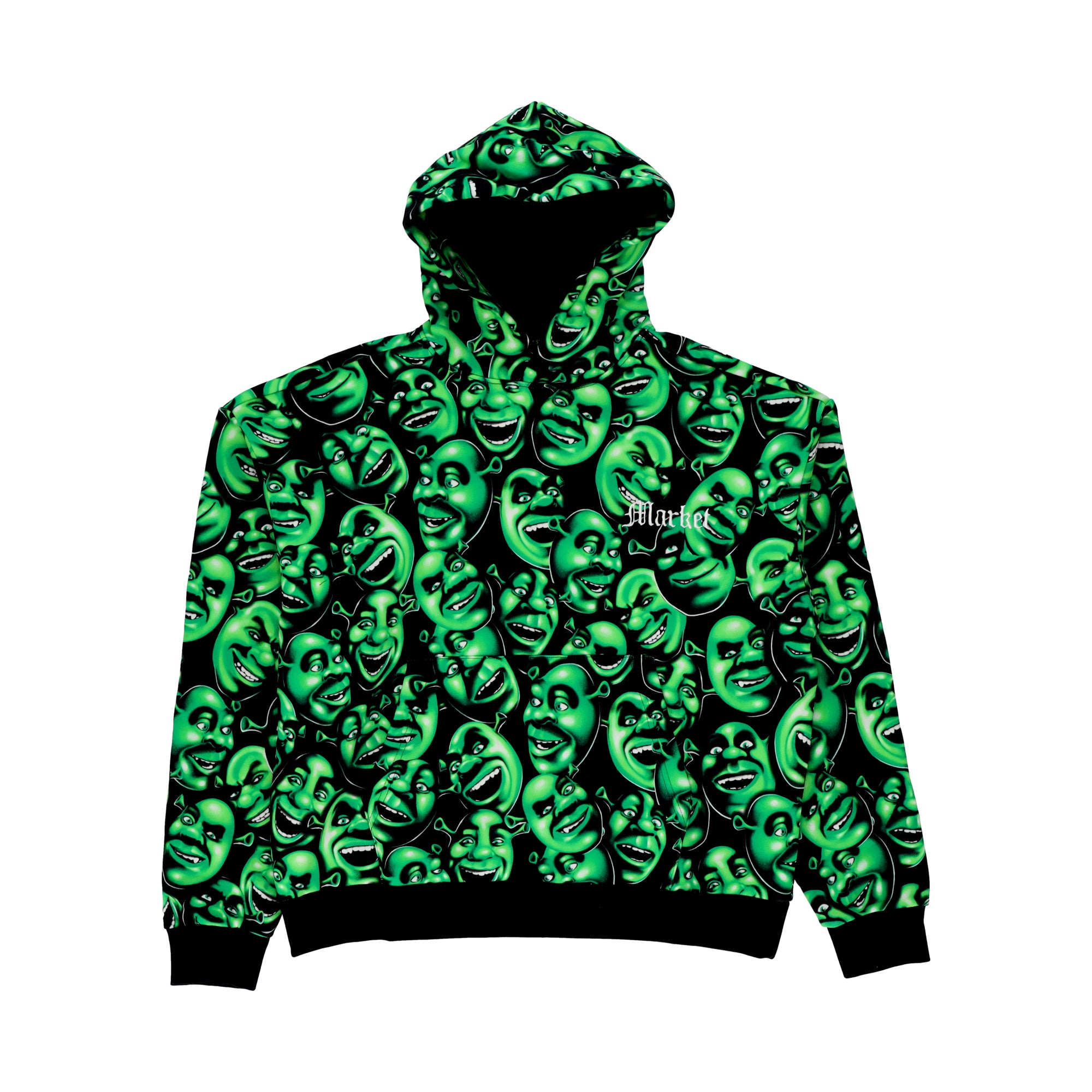 MARKET X SHREK AOP Pullover Hoodie