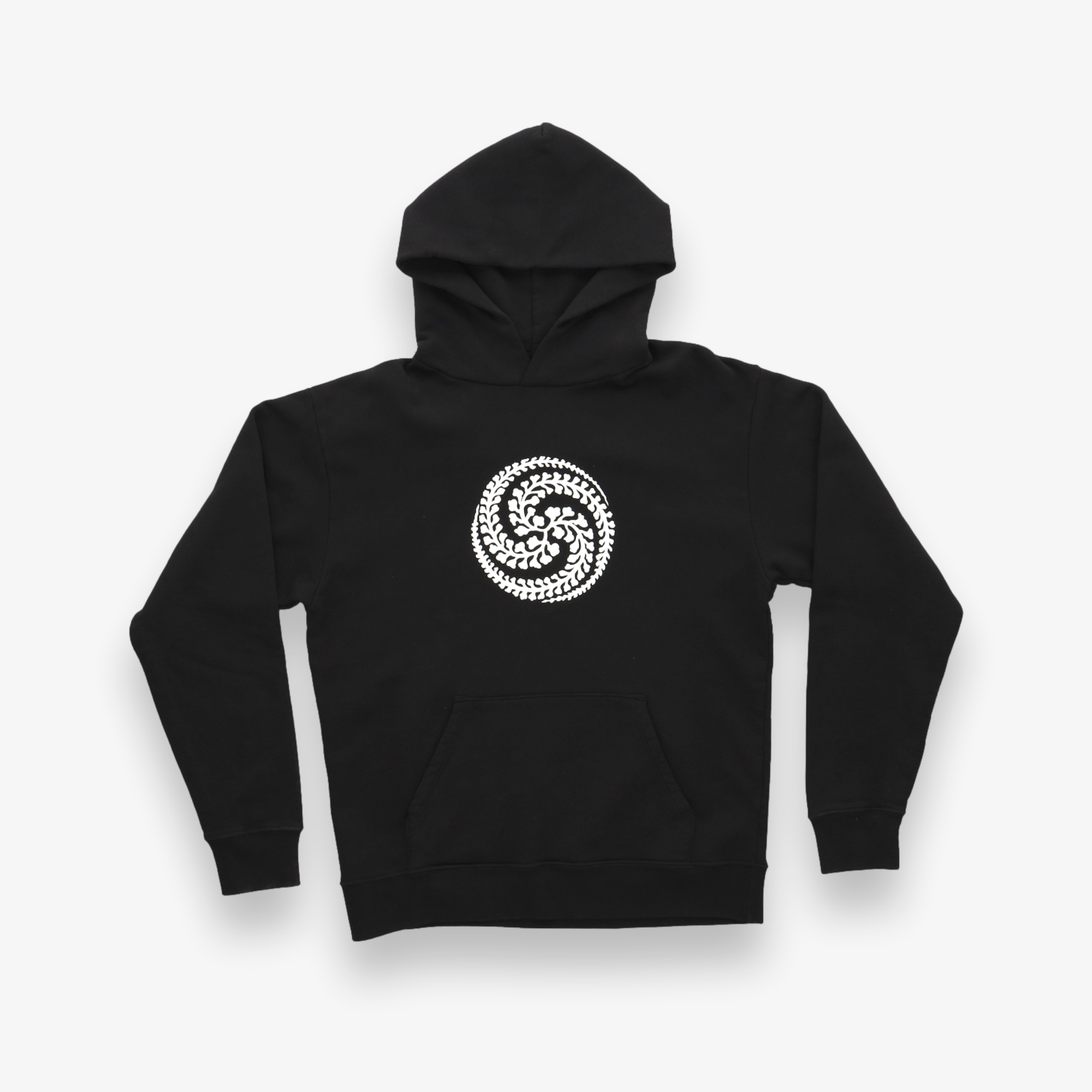 Ivy Yin Yang Swirl Logo 3AM U.S.A Pullover Hoodie