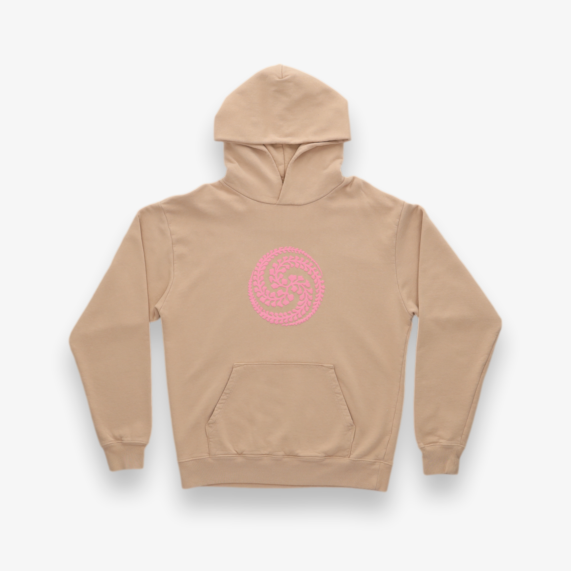 Ivy Yin Yang Swirl Logo Sand U.S.A Pullover Hoodie