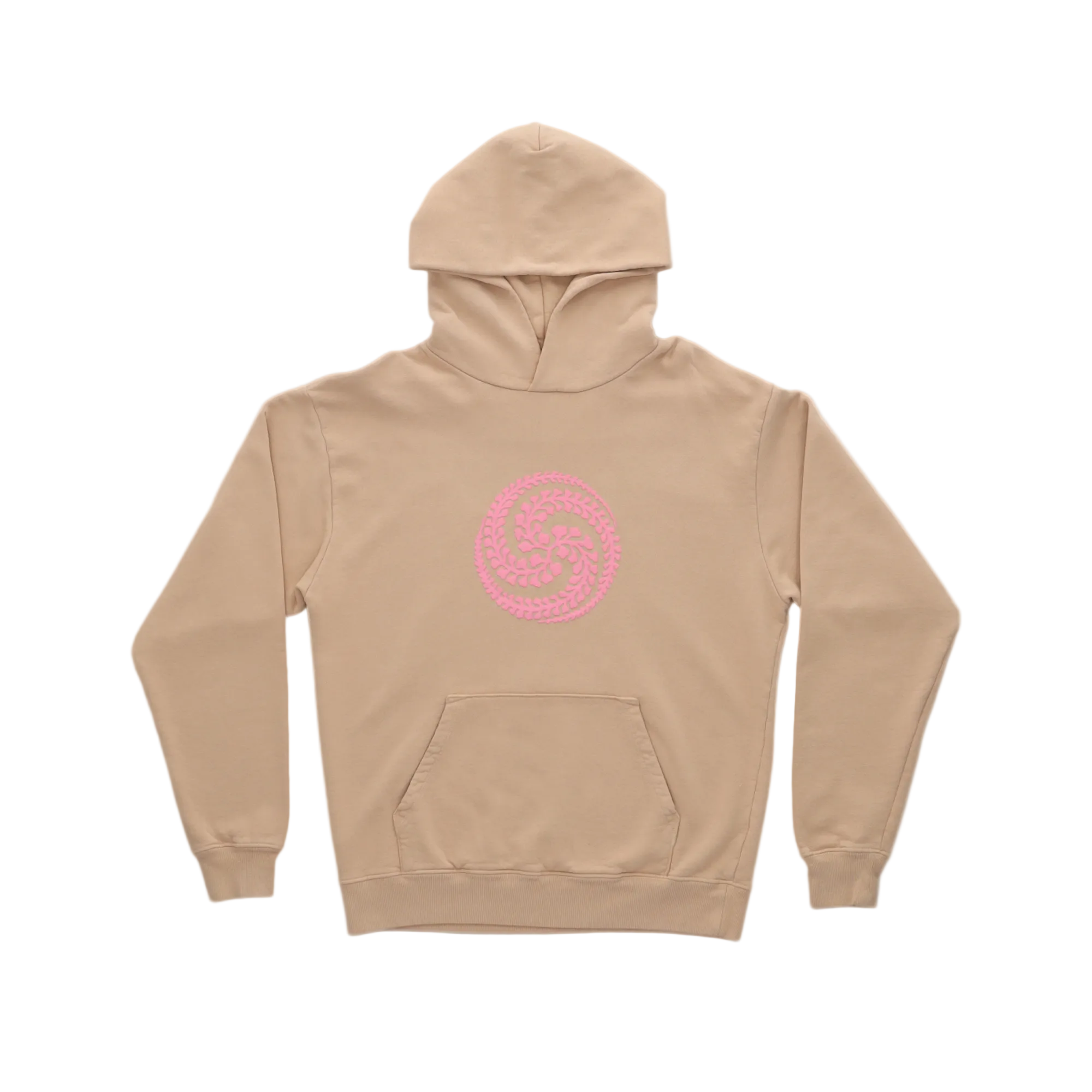 Ivy Yin Yang Swirl Logo Sand U.S.A Pullover Hoodie