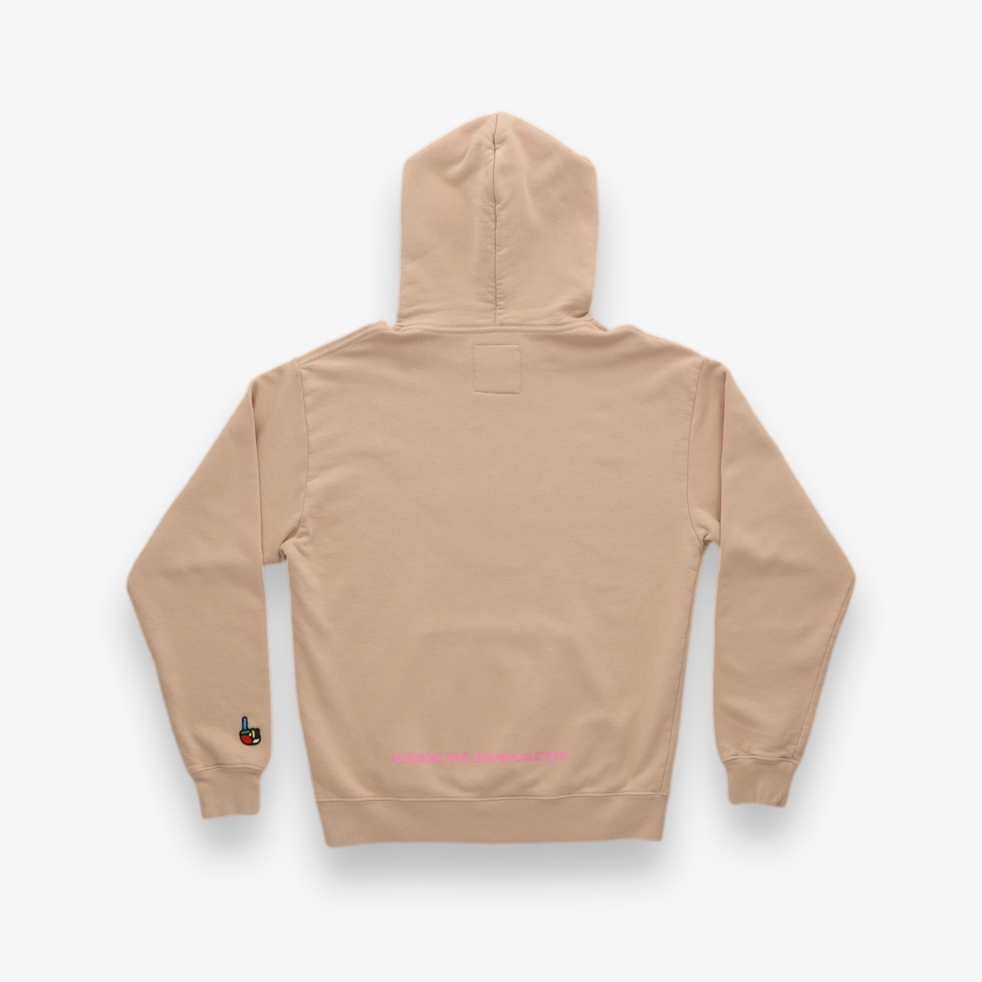 Ivy Yin Yang Swirl Logo Sand U.S.A Pullover Hoodie