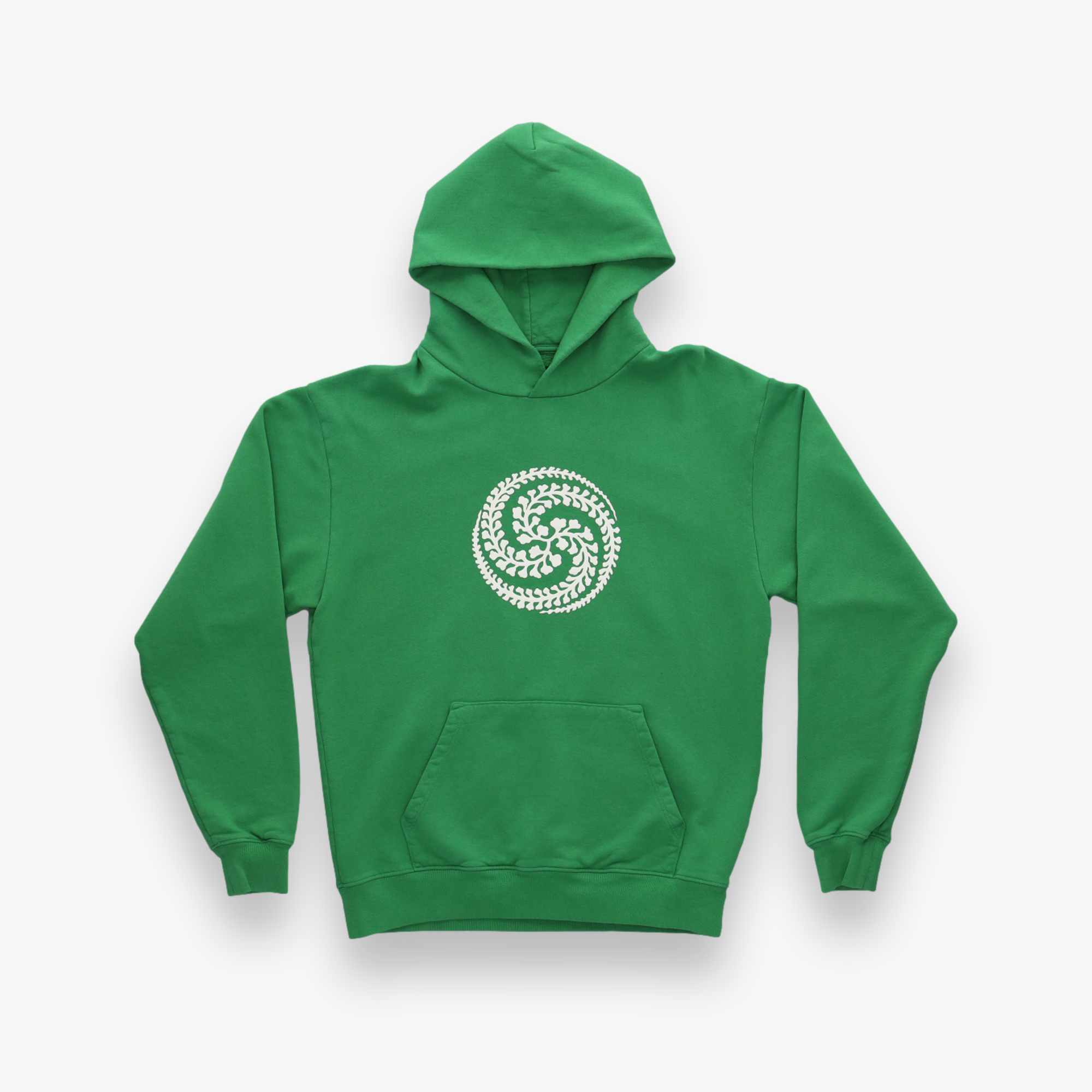 Ivy Yin Yang Swirl Logo Kelly U.S.A Pullover Hoodie