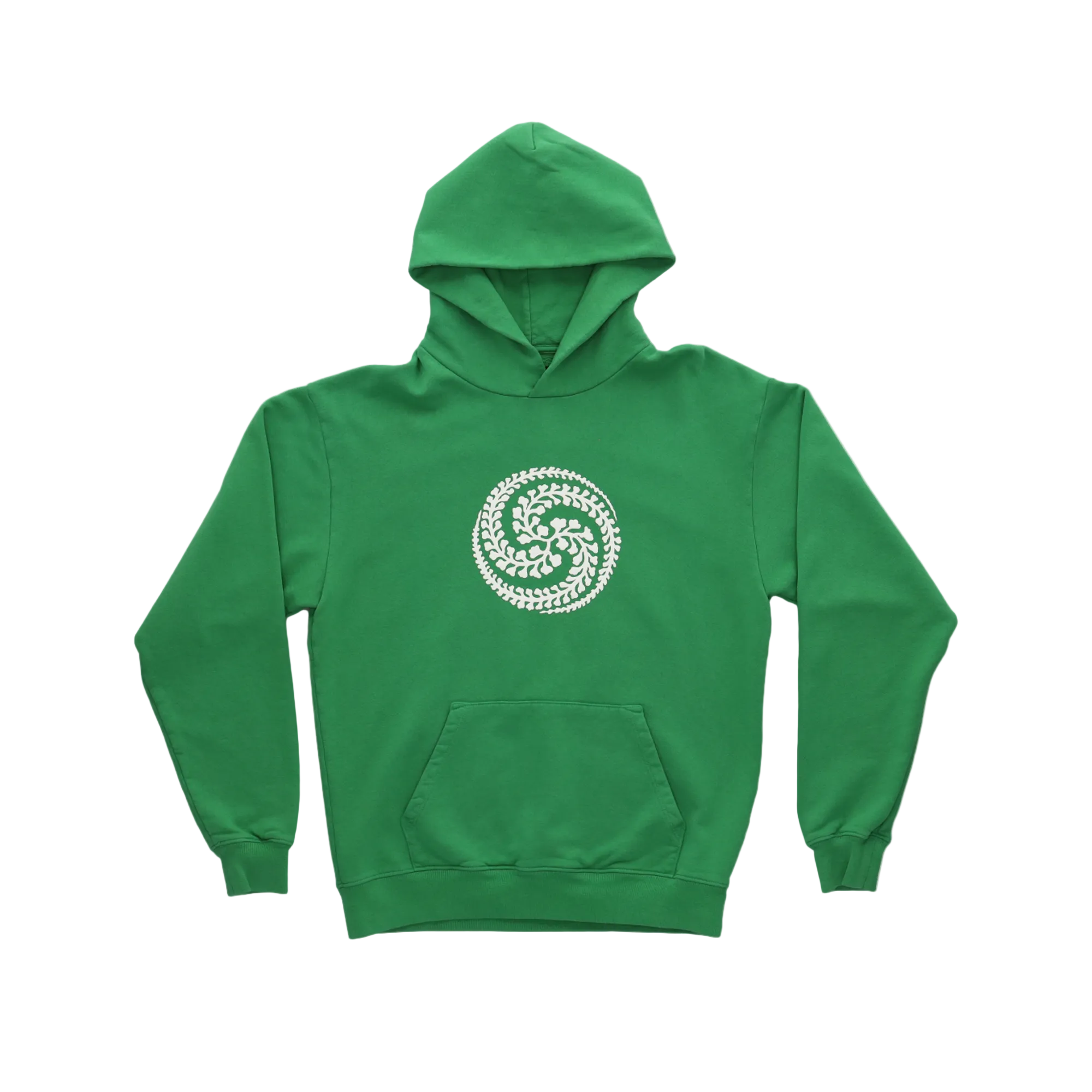 Ivy Yin Yang Swirl Logo Kelly U.S.A Pullover Hoodie