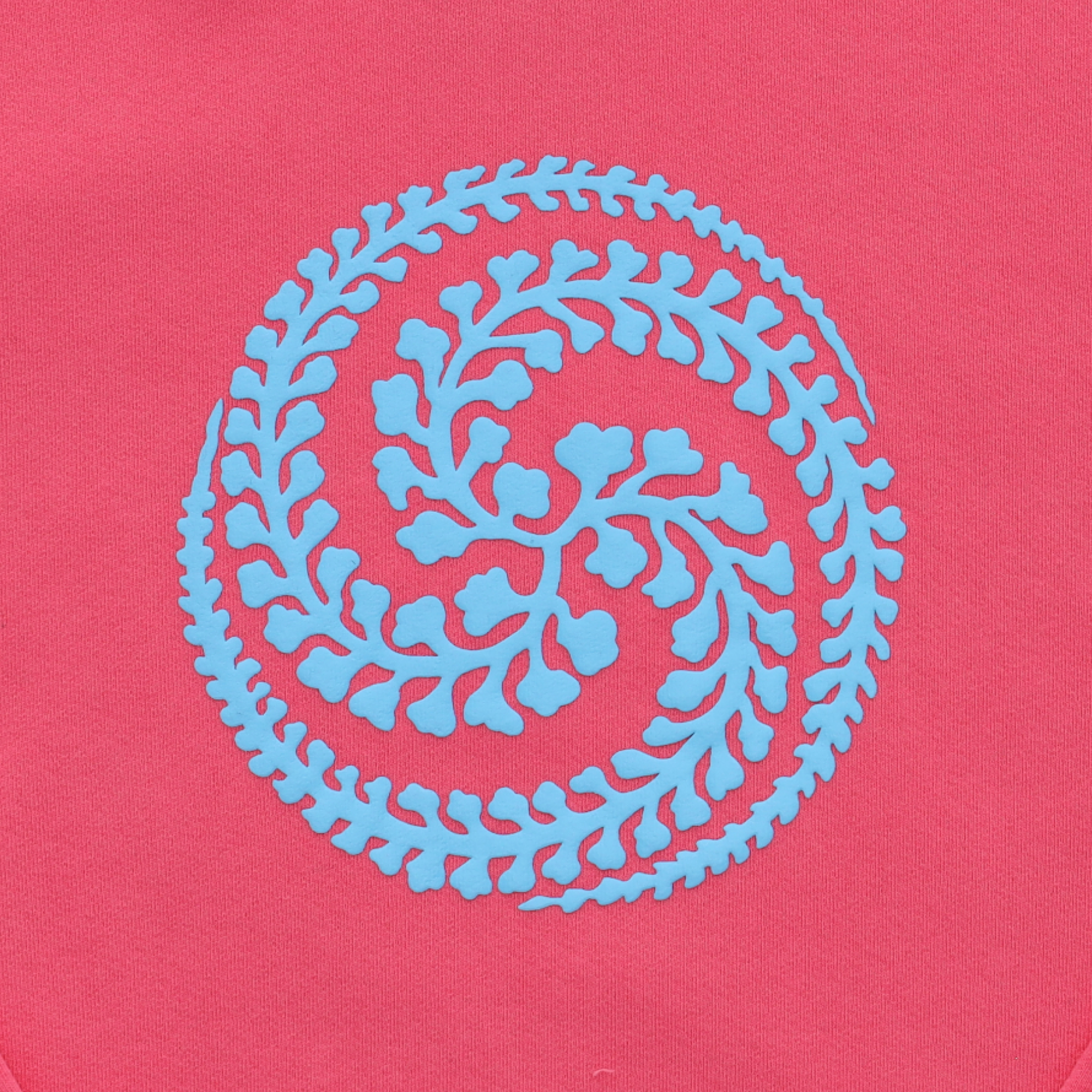 Ivy Yin Yang Swirl Logo Rosado U.S.A Pullover Hoodie