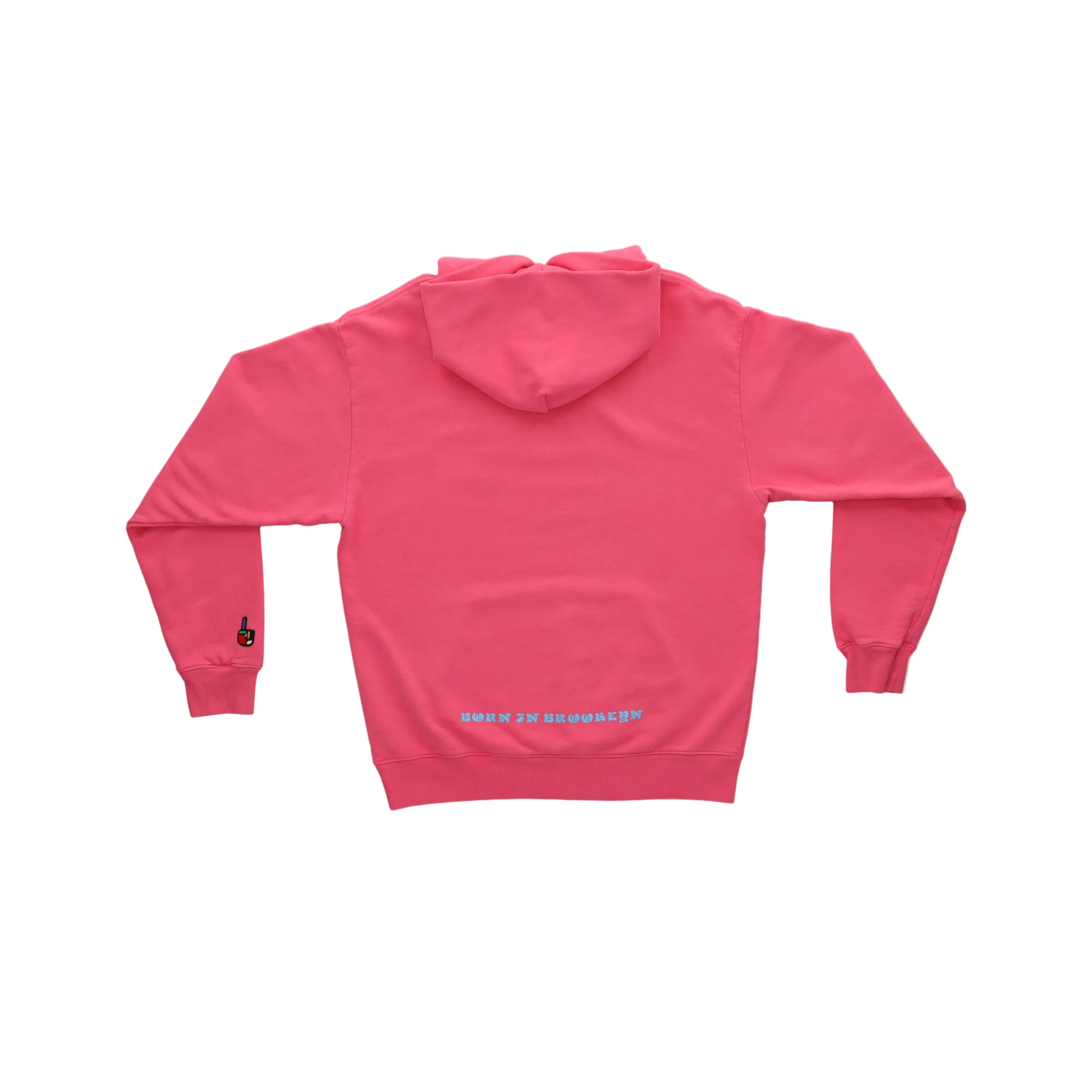 Ivy Yin Yang Swirl Logo Rosado U.S.A Pullover Hoodie