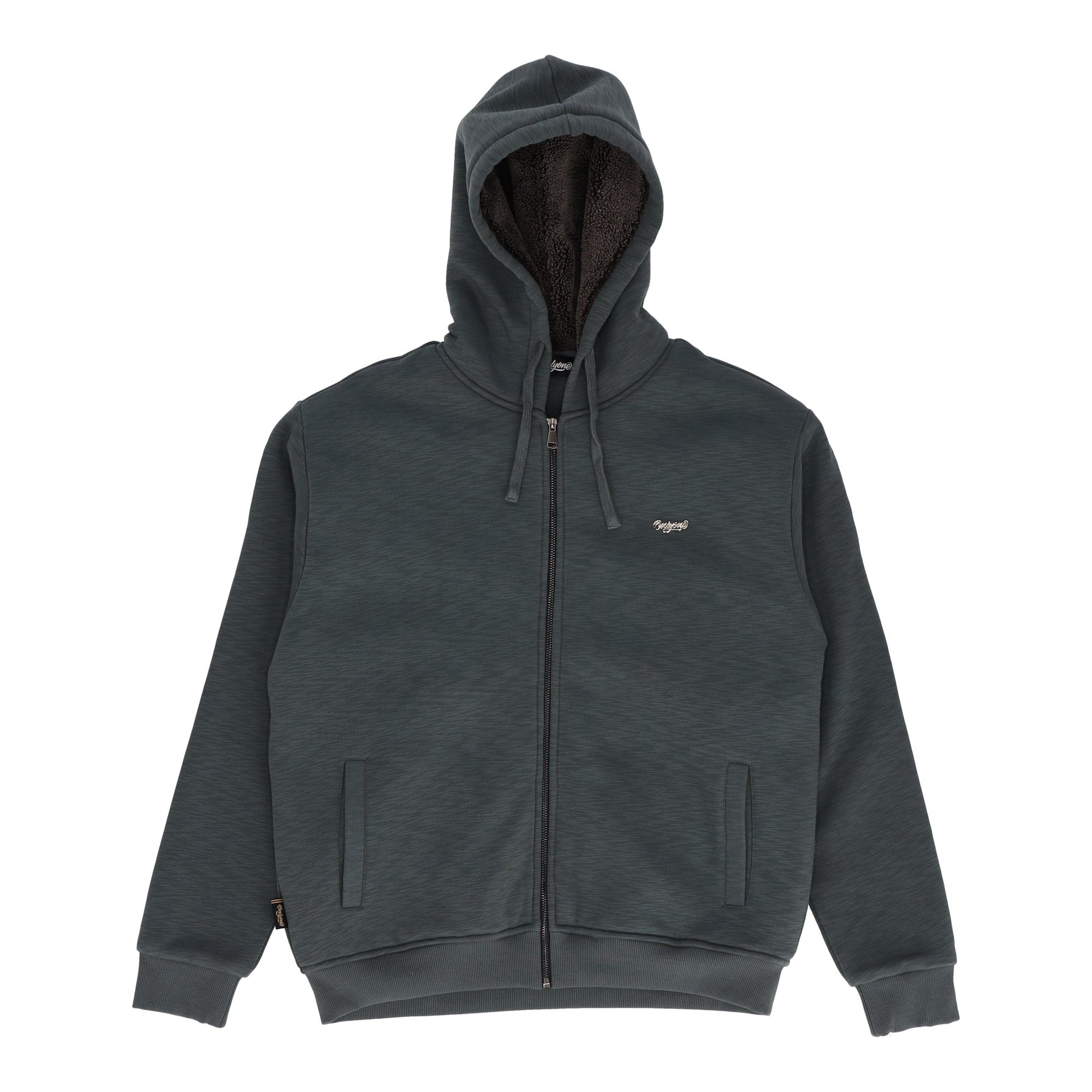 Everyday Sherpa Thermal Gray Full Zip Hoodie