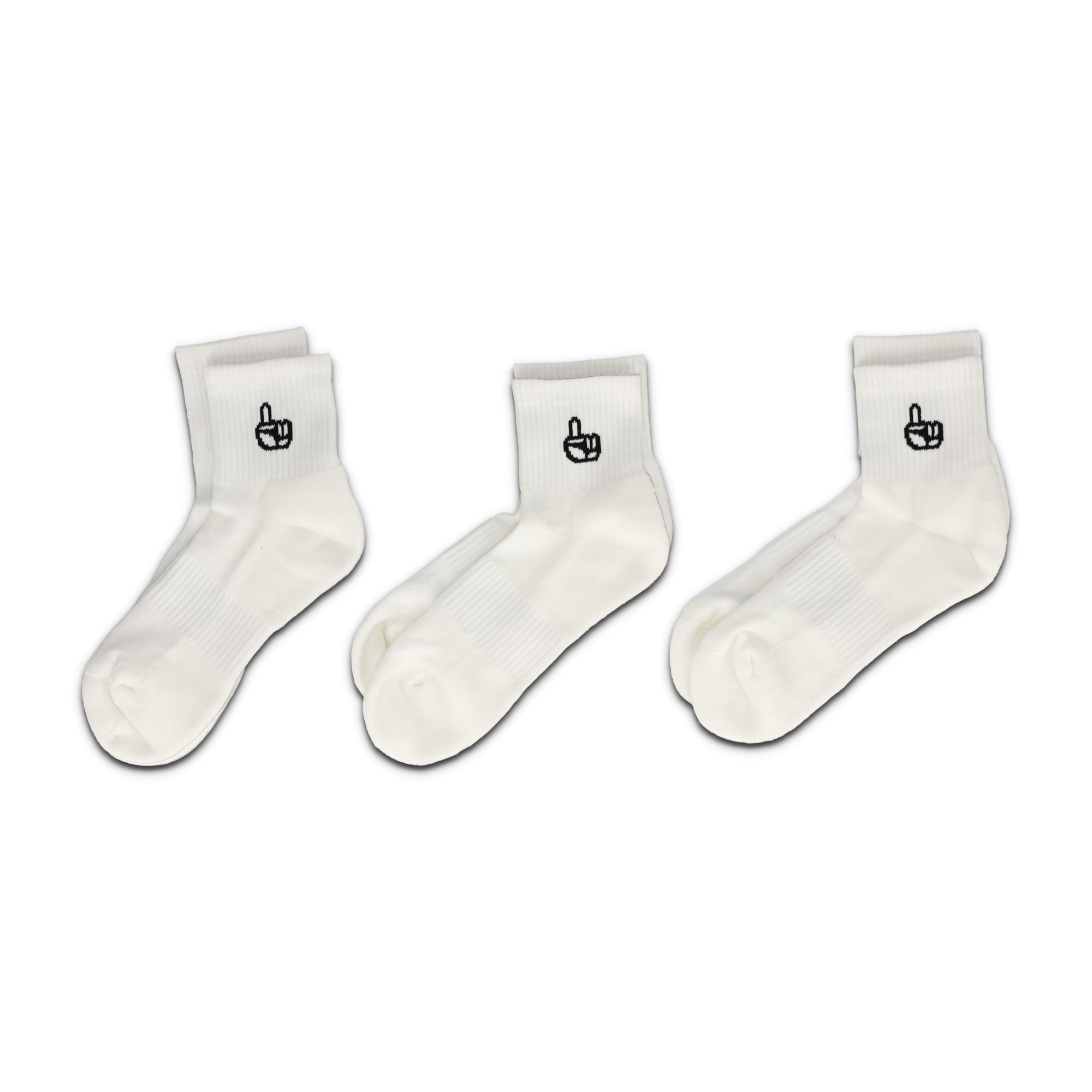 Only One Everyday Quarter Socks White