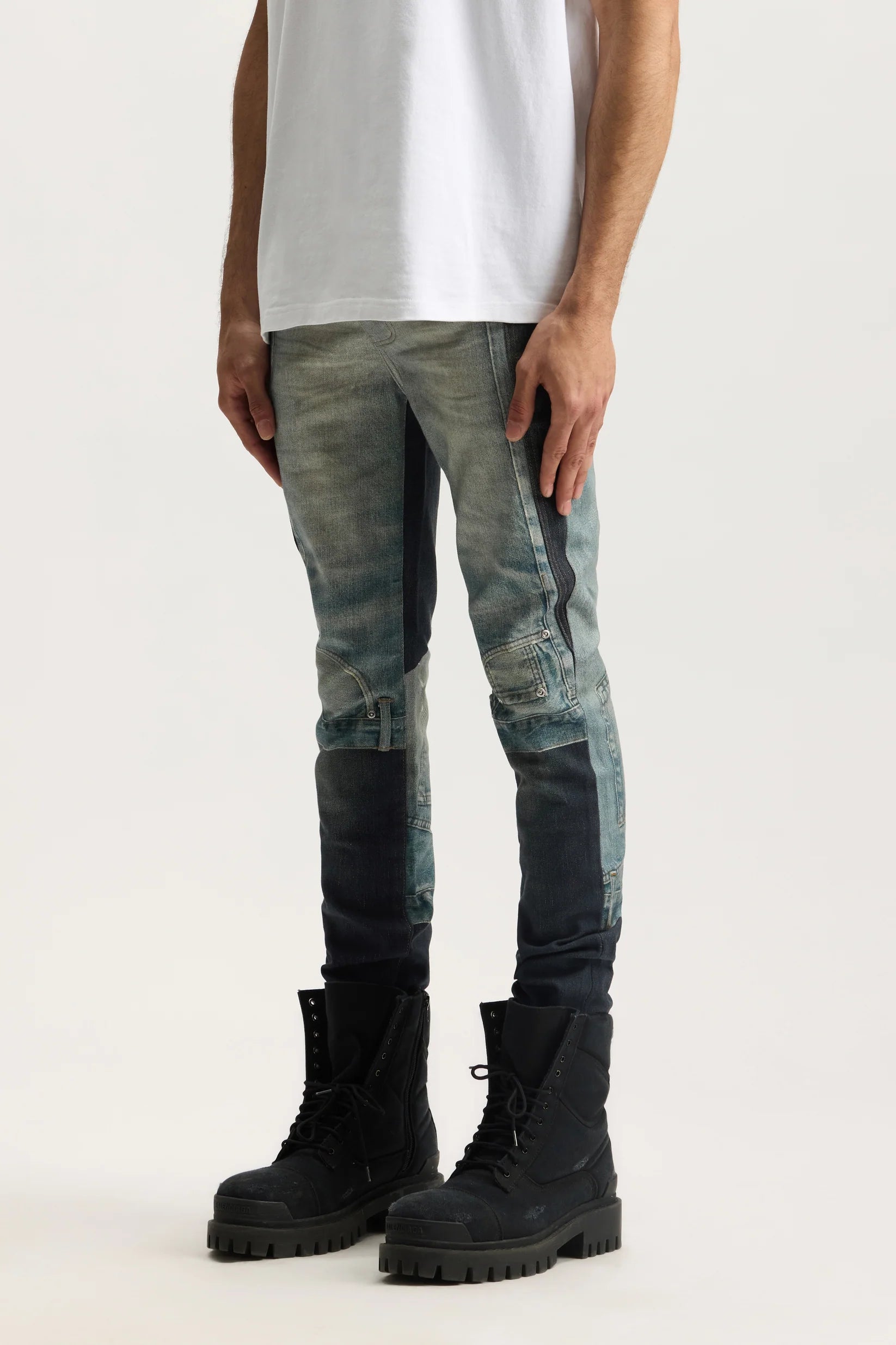 Skinny Upside Down Jeans