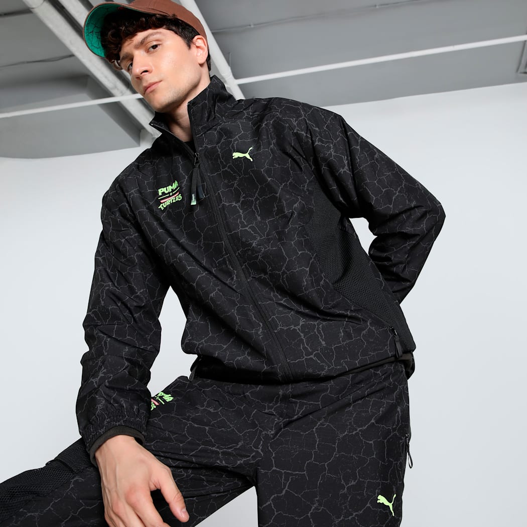 Puma X Tmnt Pumatech Relaxed Fit Track Jacket