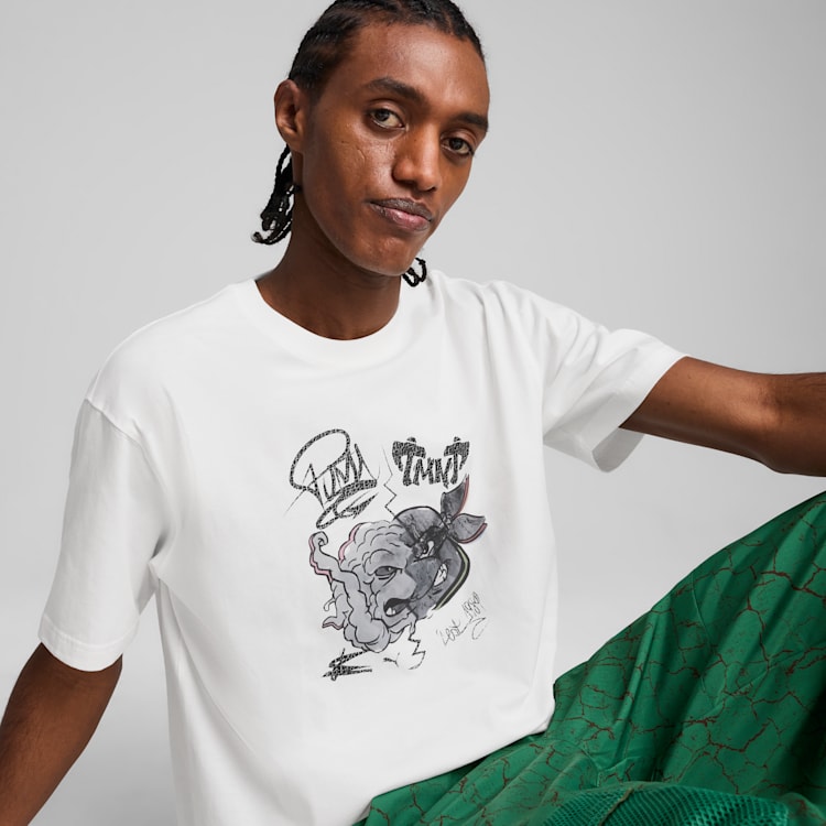 Puma Tmnt Relaxed Graphic Tee