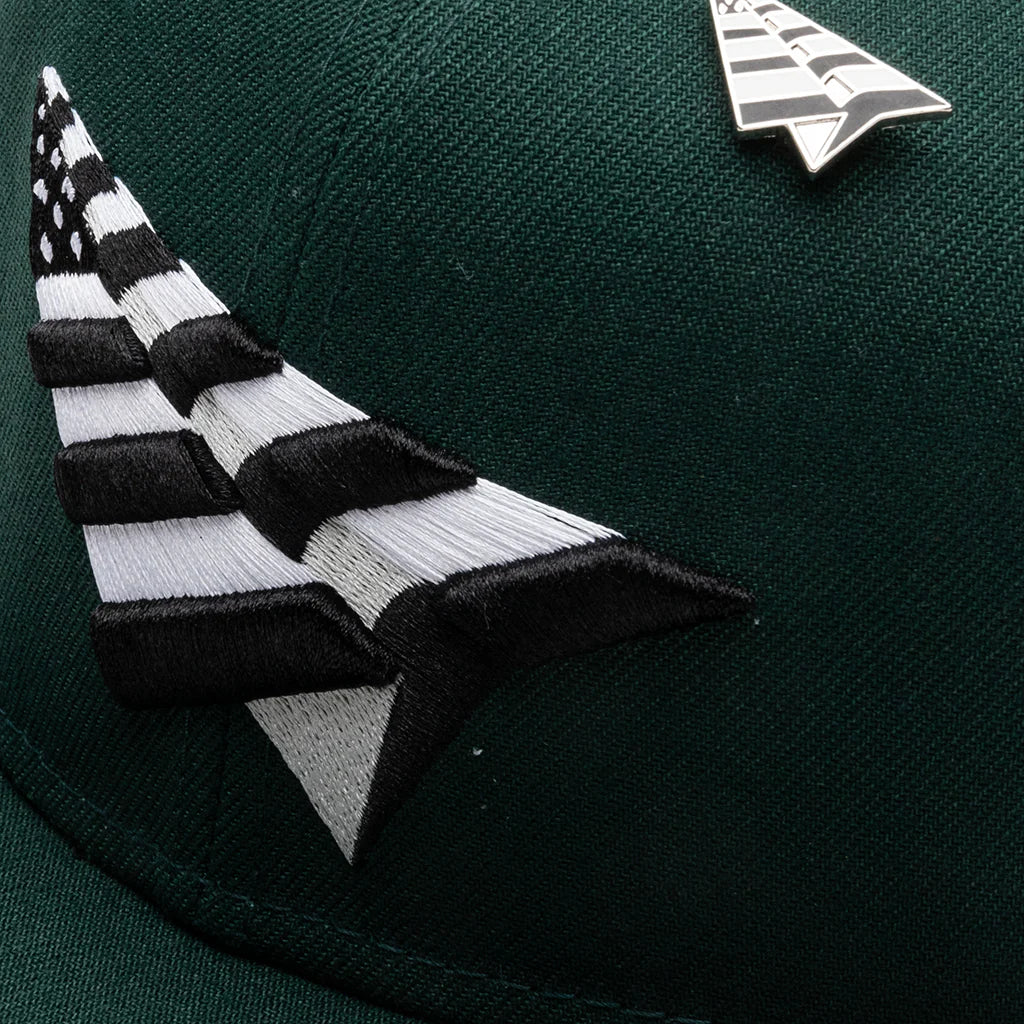 Field Crown Old School Snapback Hat