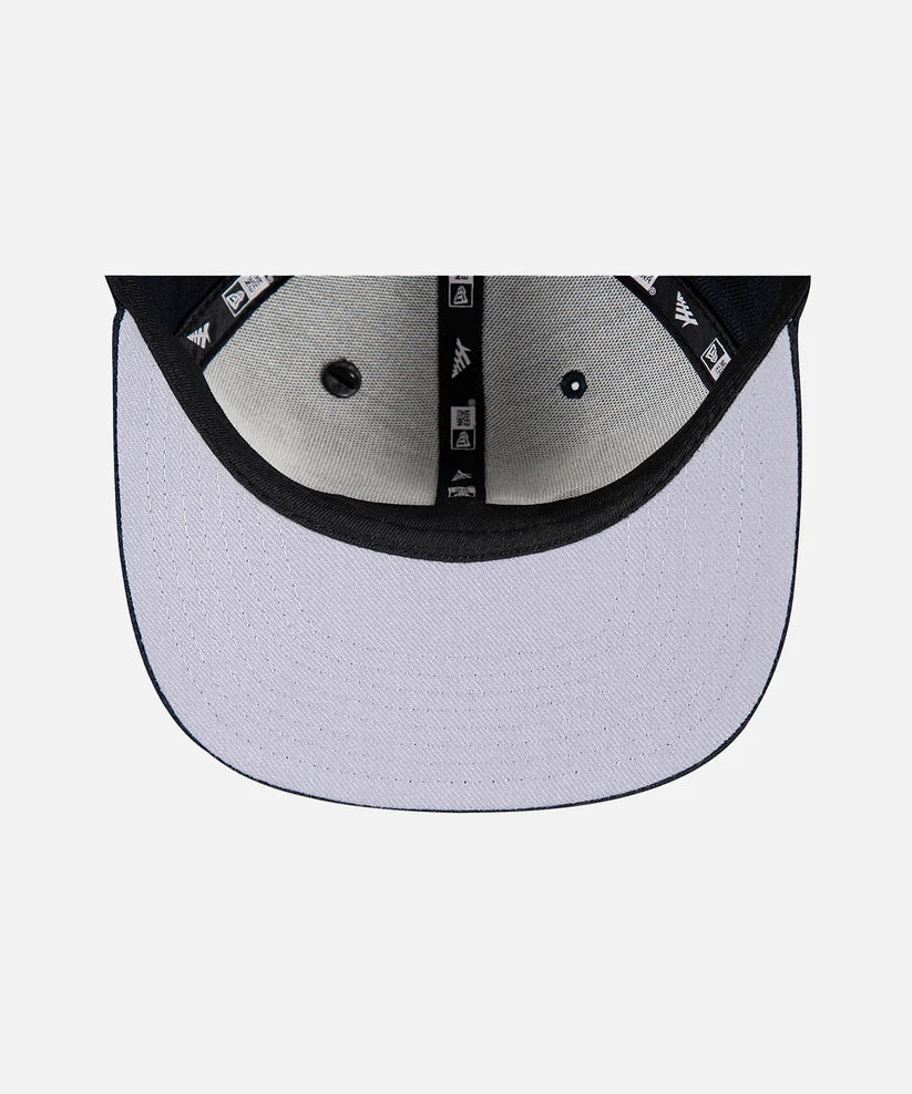 Navy Boy Old School Snapback Hat