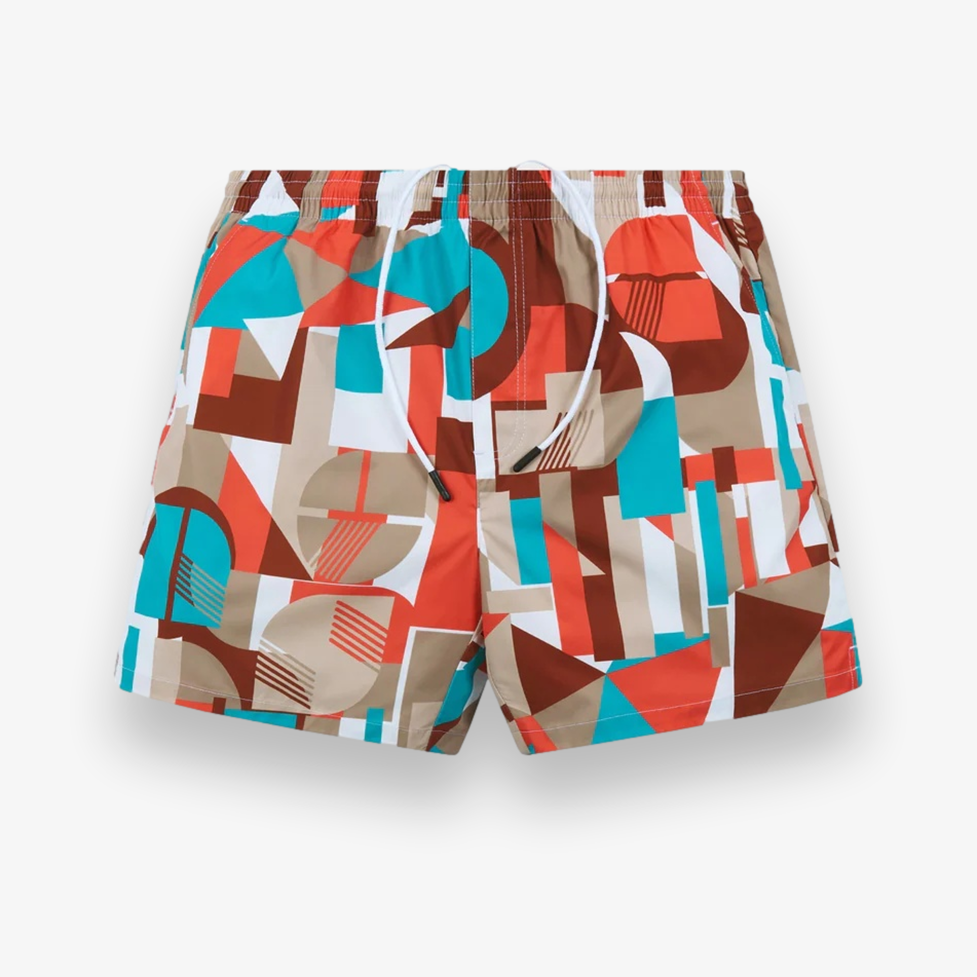 Mosaic Print Swim Trun