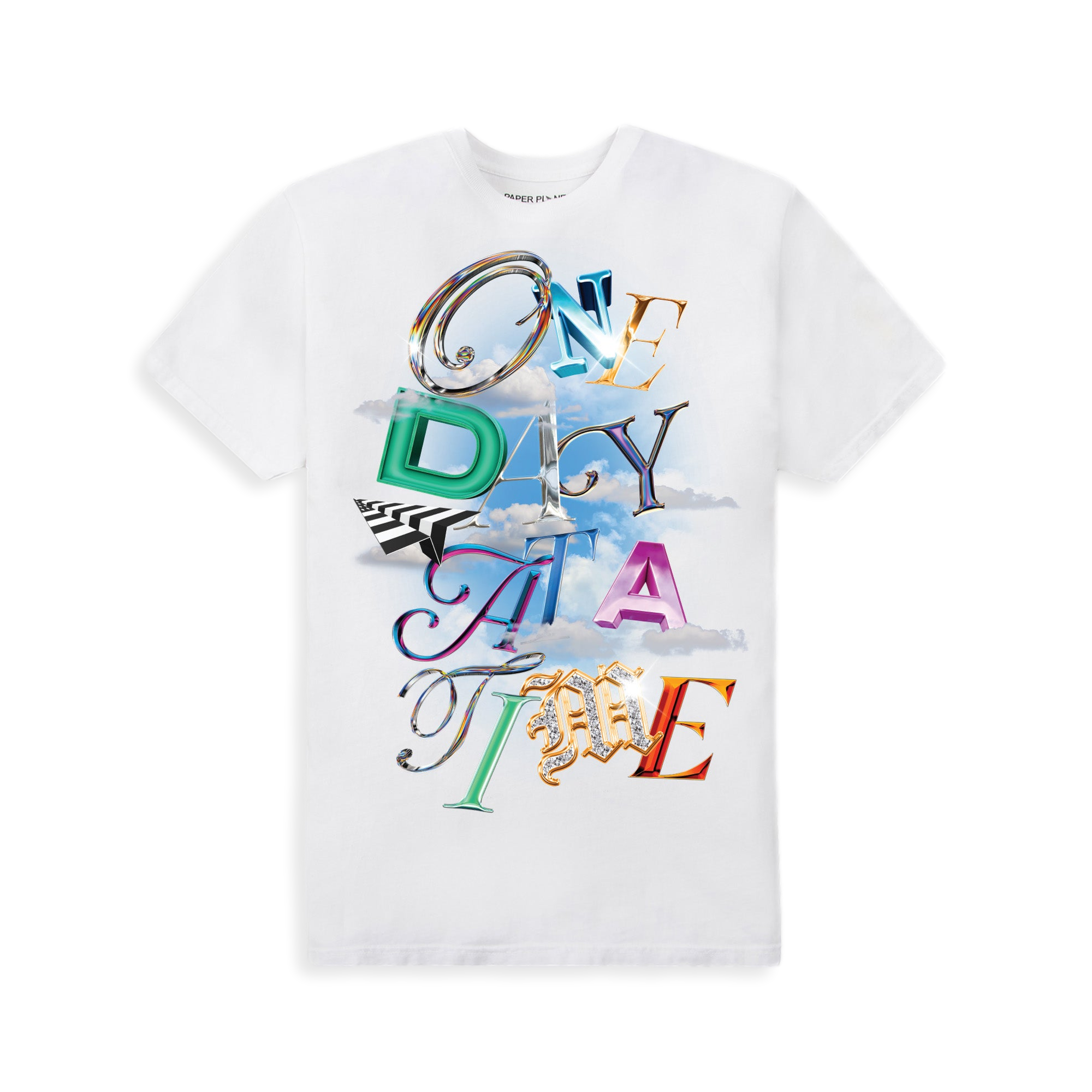 One Day At A Time Tee White