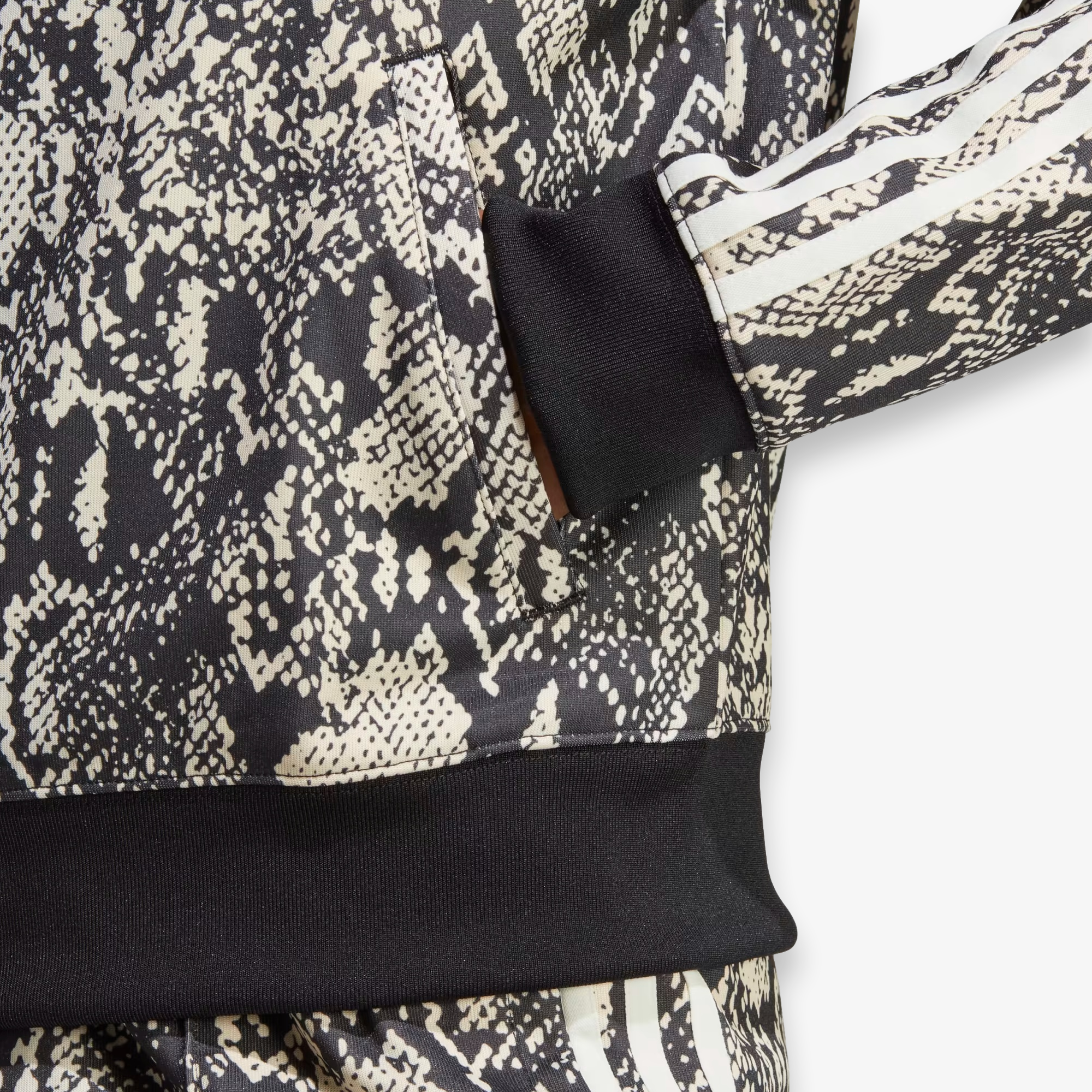 Python Allover Print Track Jacket