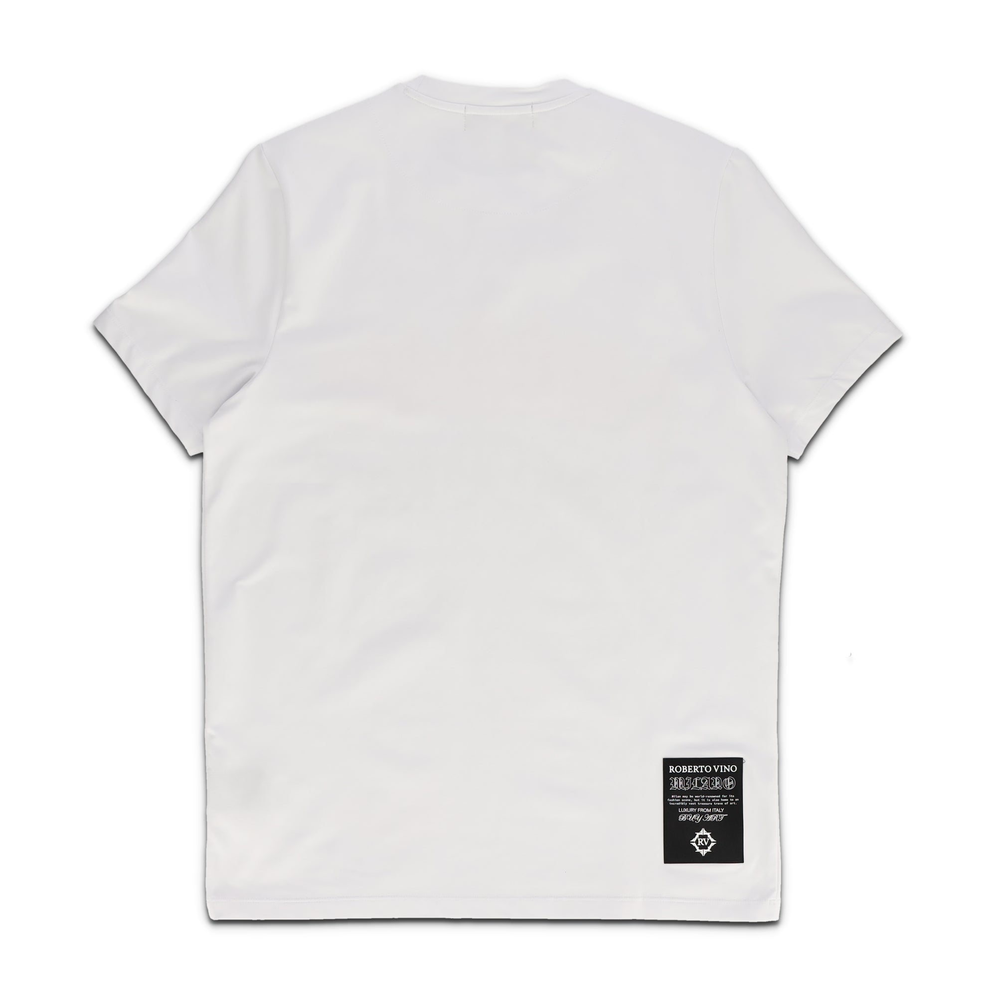 Milano Flame RV Cracks T shirt White