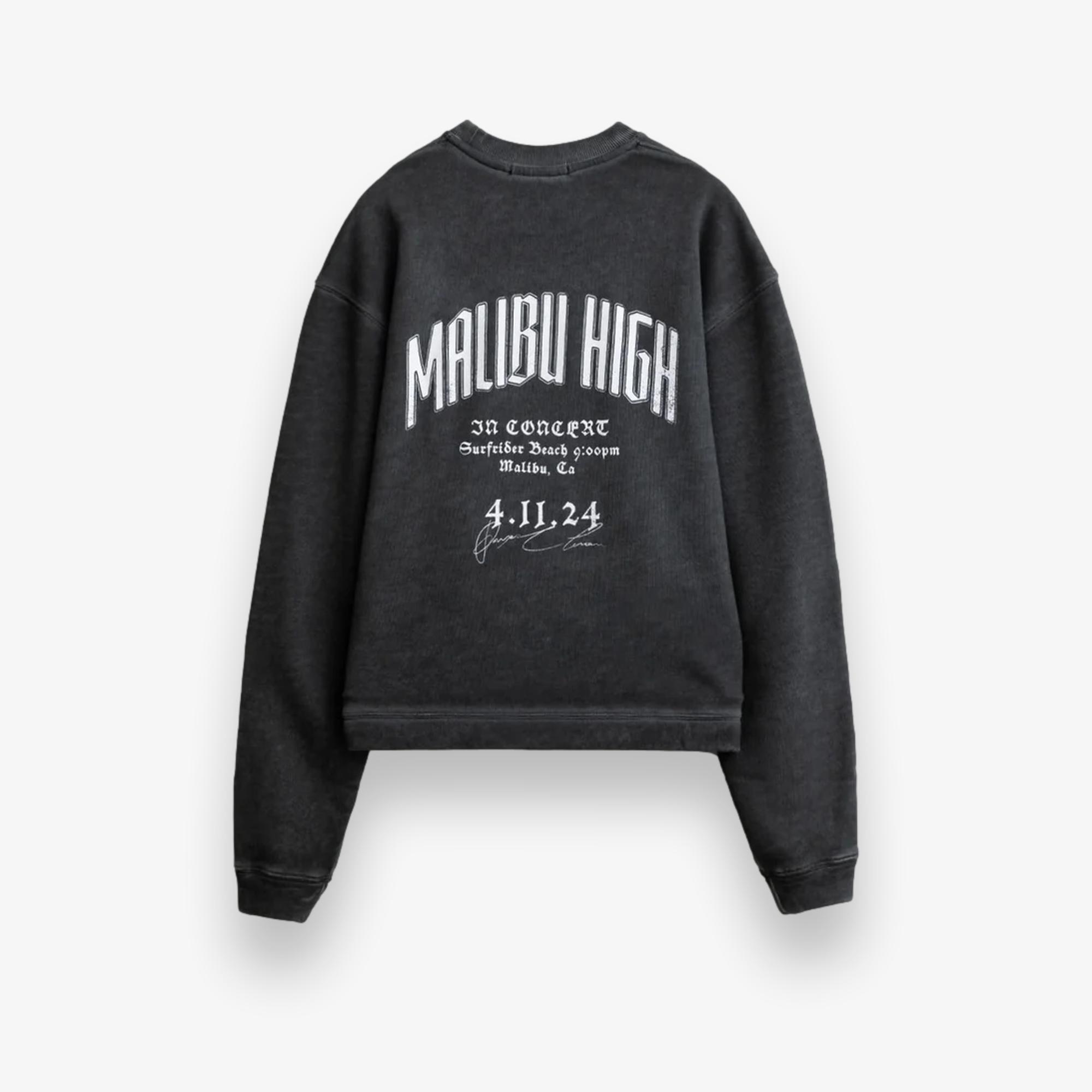 Oil Wash Malibu High Crewneck