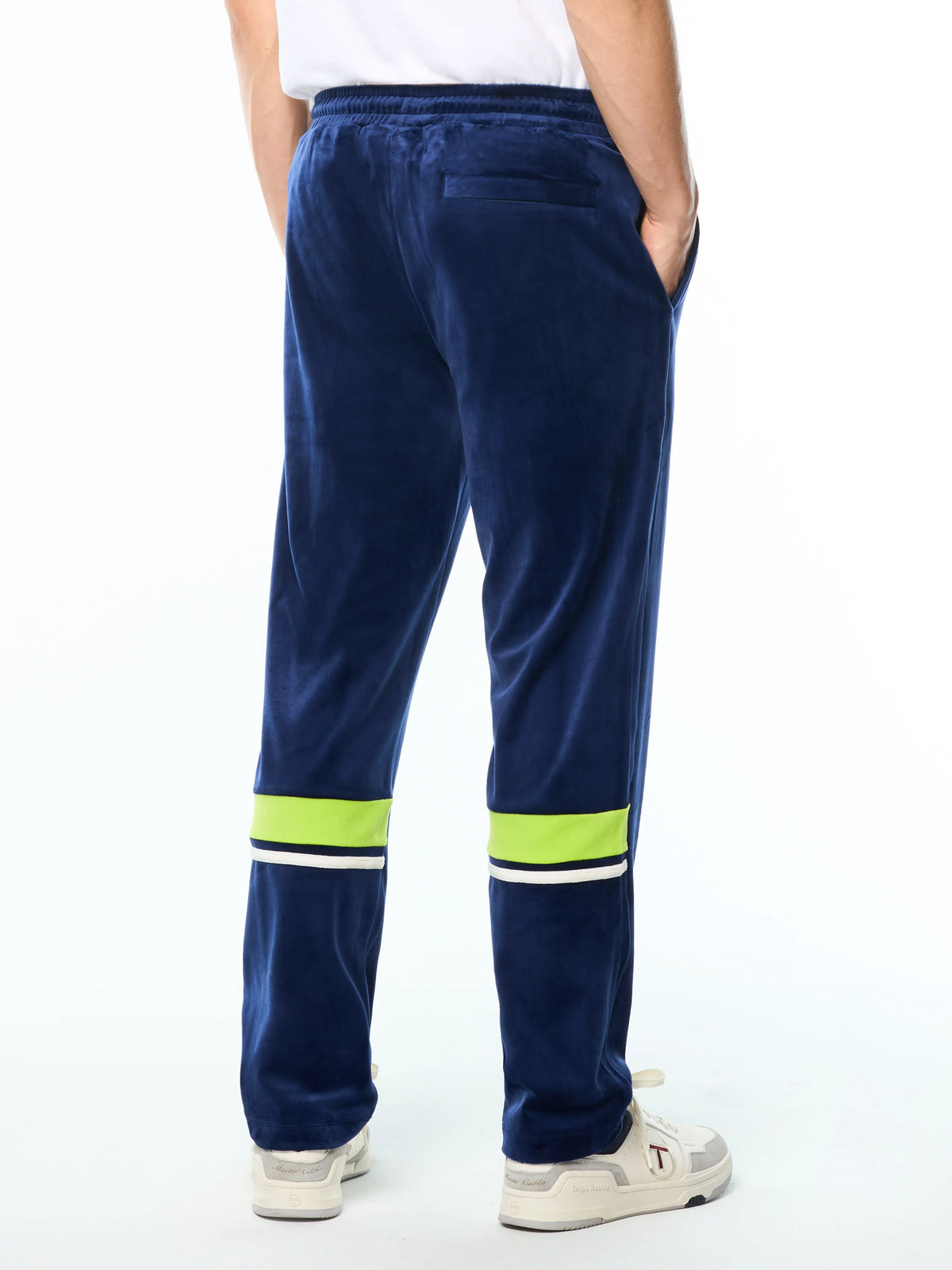 Sergio Tacchini-DAMARINDO VELOUR TRACK PANT