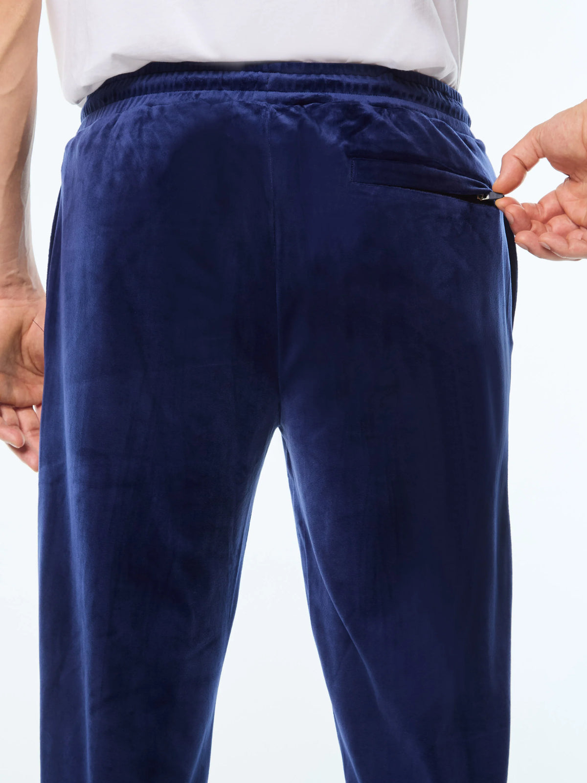 Sergio Tacchini-DAMARINDO VELOUR TRACK PANT
