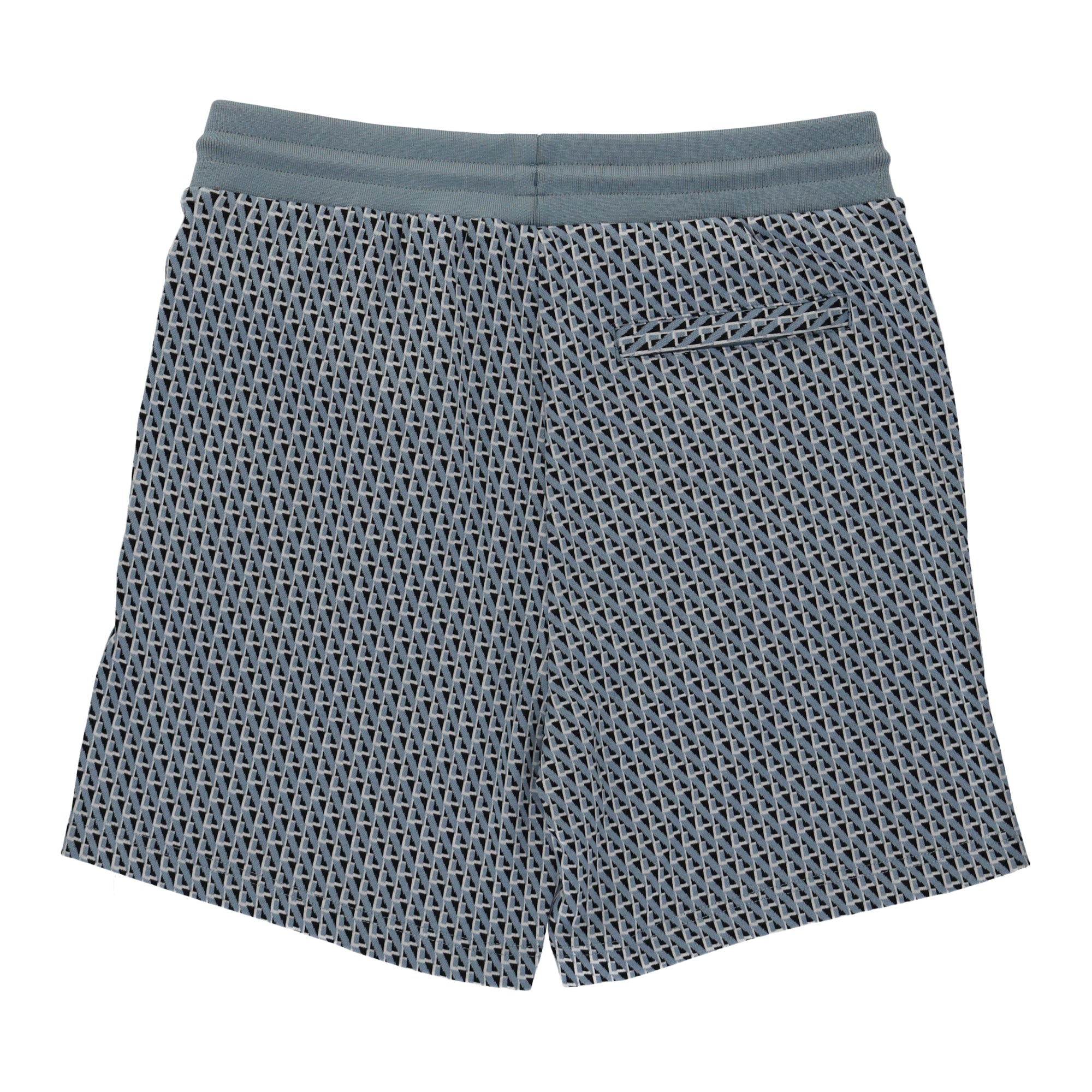 Paolo Knit Shorts- Faded Denim