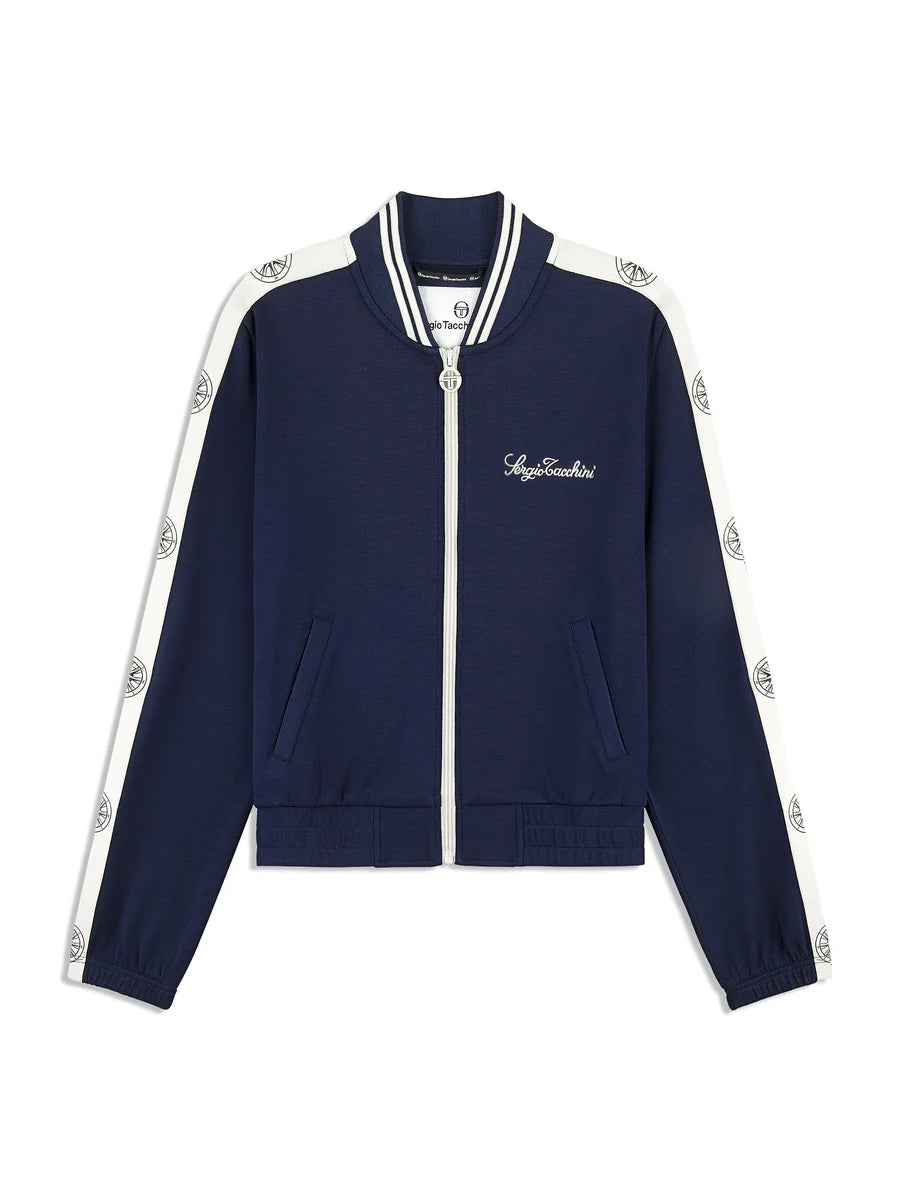 Bussola Track Jacket- Maritime Blue