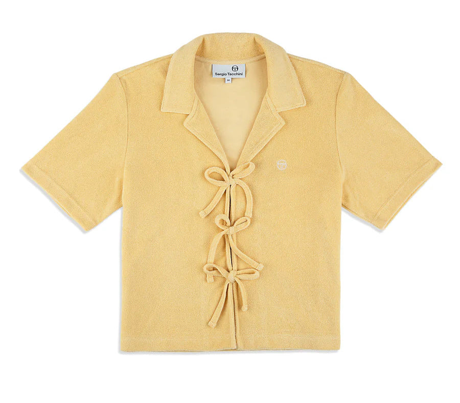 Edda Cropped Straw Shirt