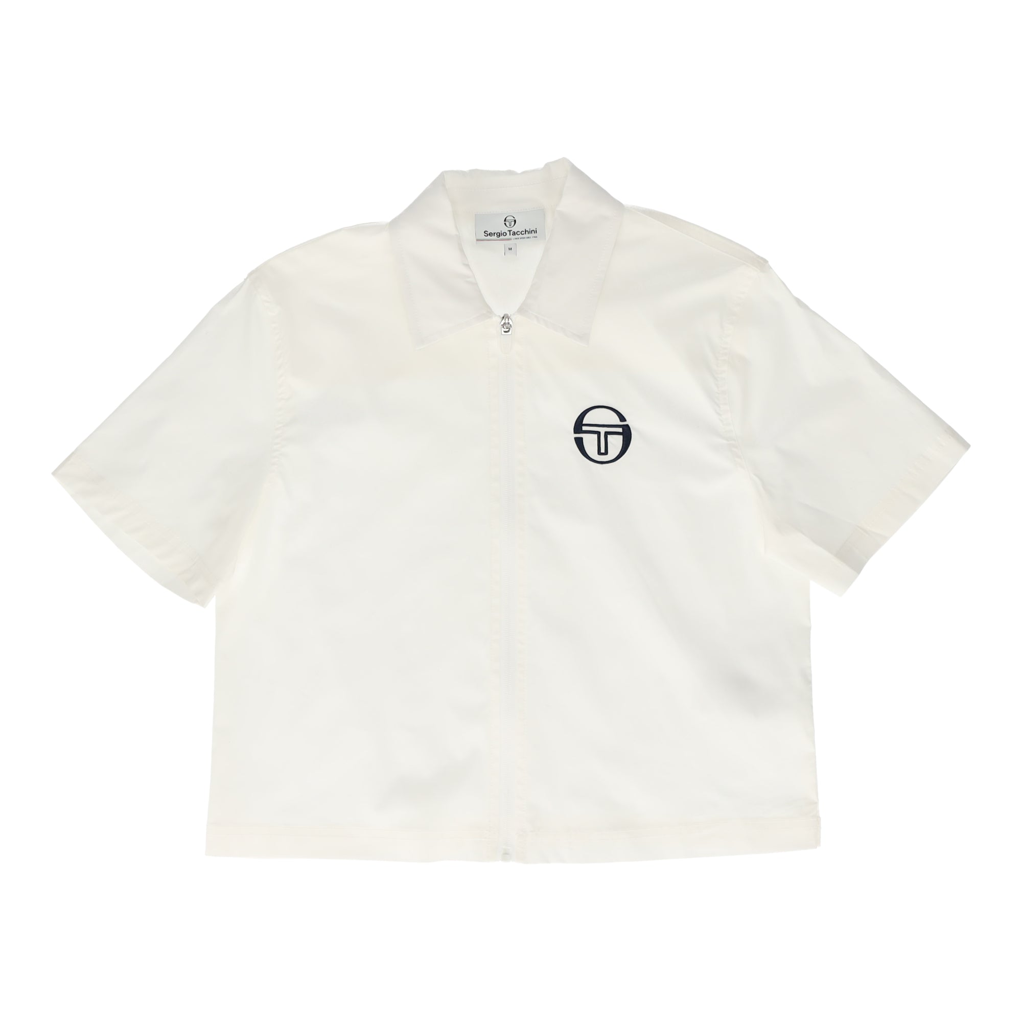 Piano Cabana Full Zip White T-Shirt