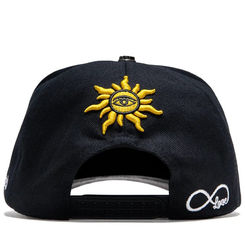 Godspeed New York-Insignia Black Red Hat-Black