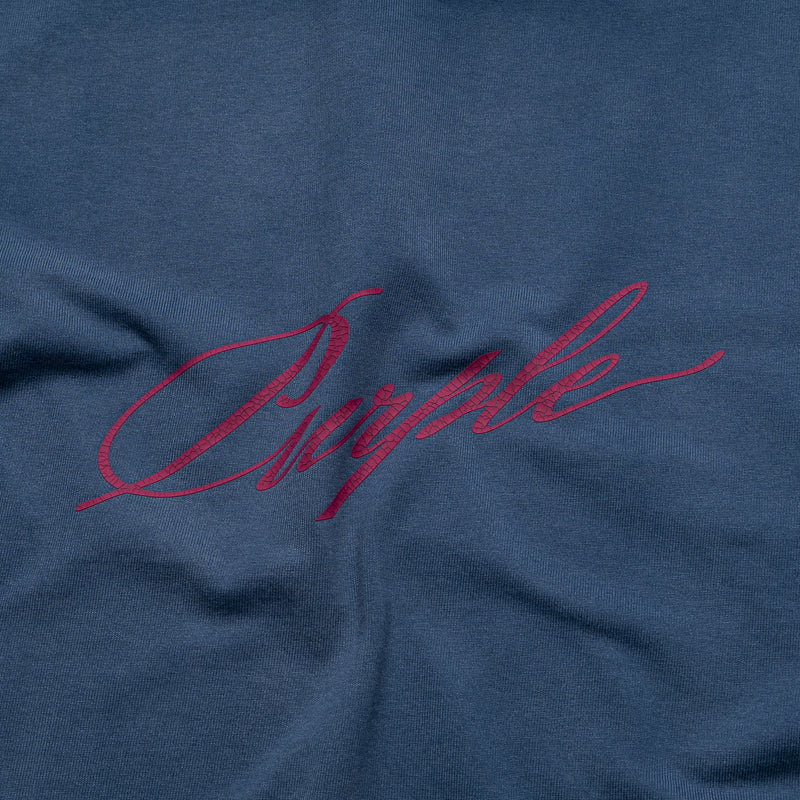 Slanted Script Tee