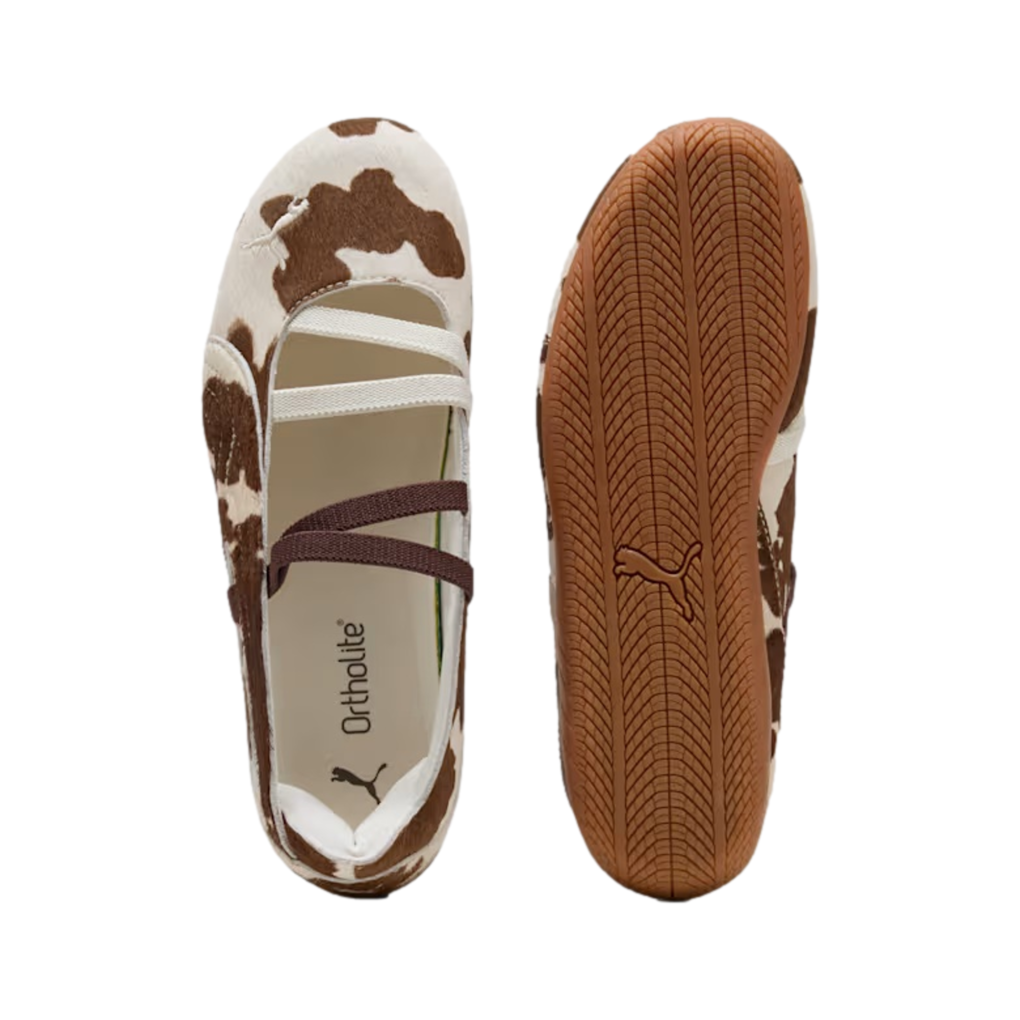 Speedcat Cow Print Ballet