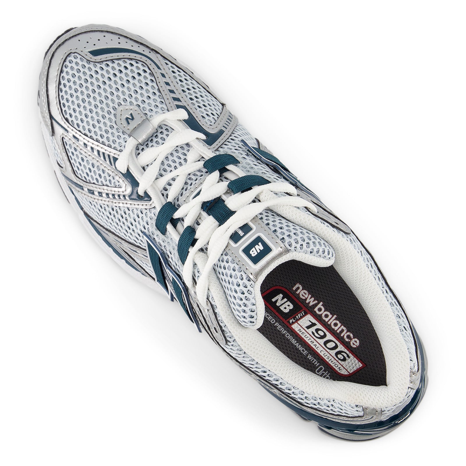 1906 Silver Metallic Deep Ocean