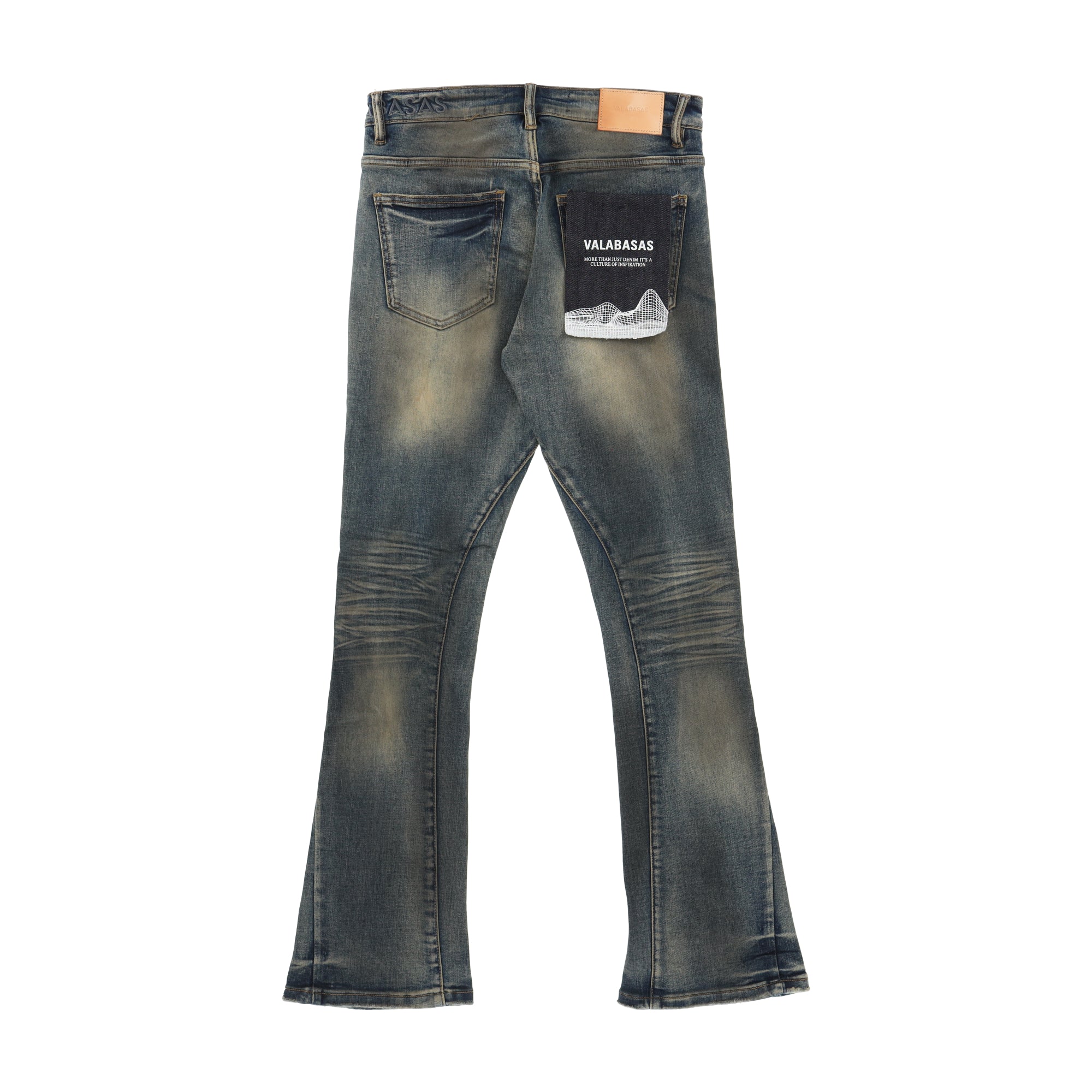 Mr. Stacked Jeans Blue