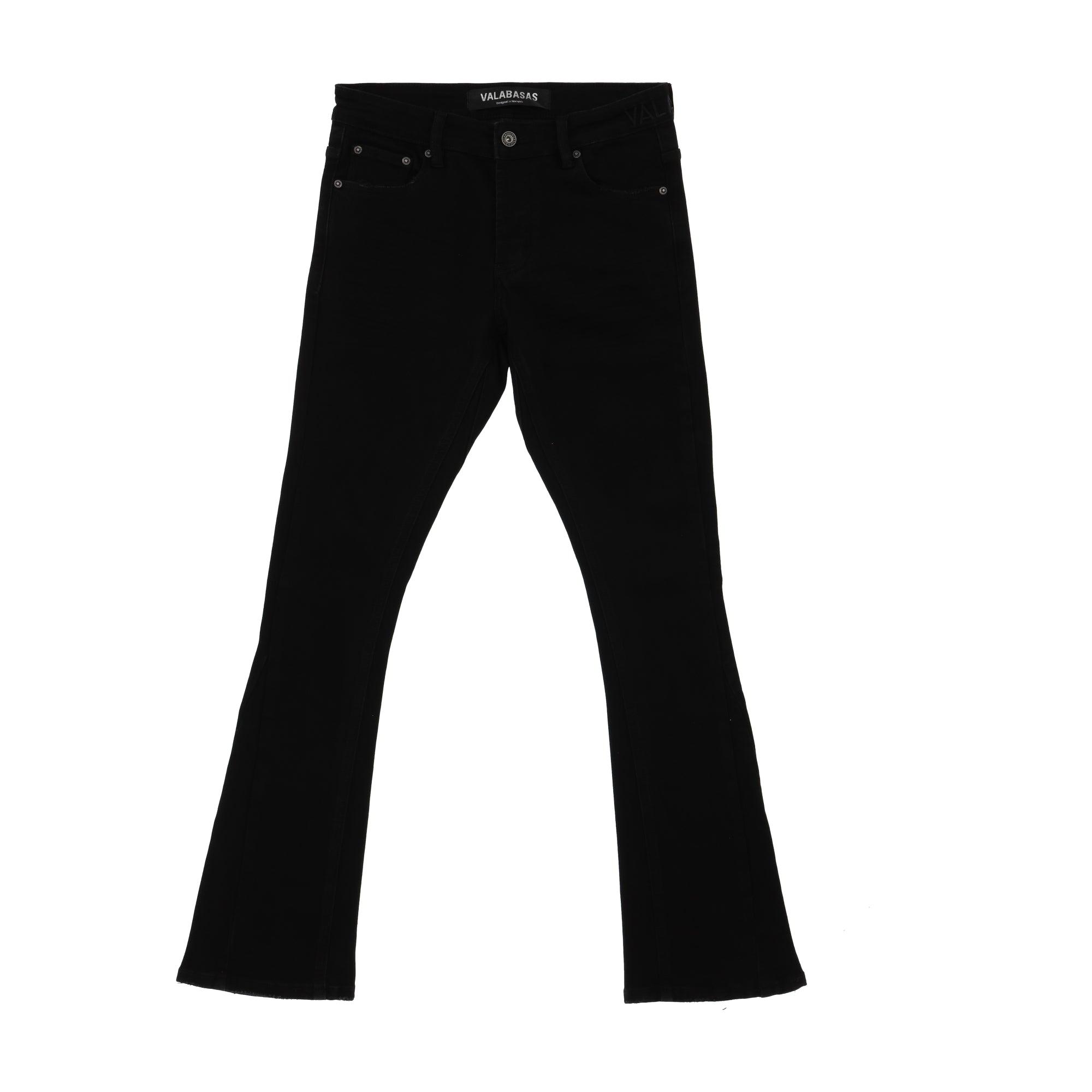 Mr. Stacked Jeans Black
