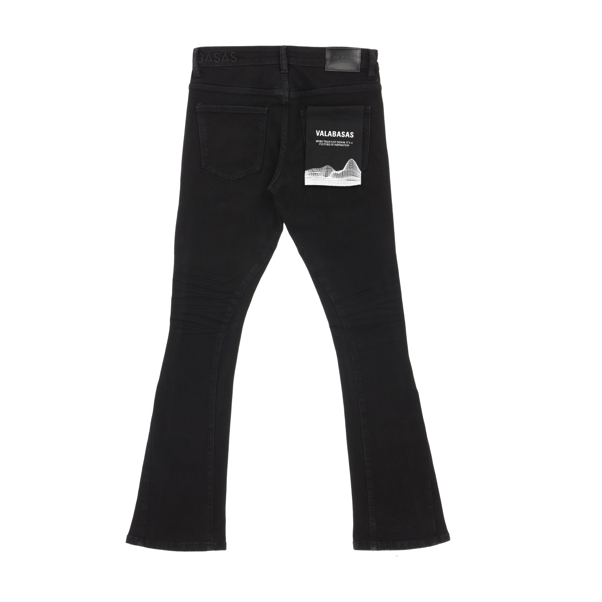 Mr. Stacked Jeans Black