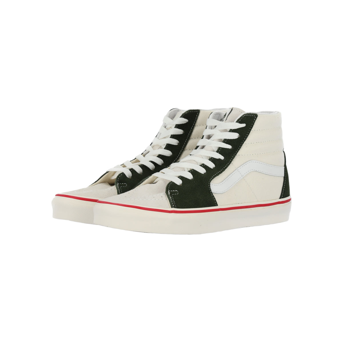 Sk8-Hi 'Retro Sport Marshmallow Kombu Green