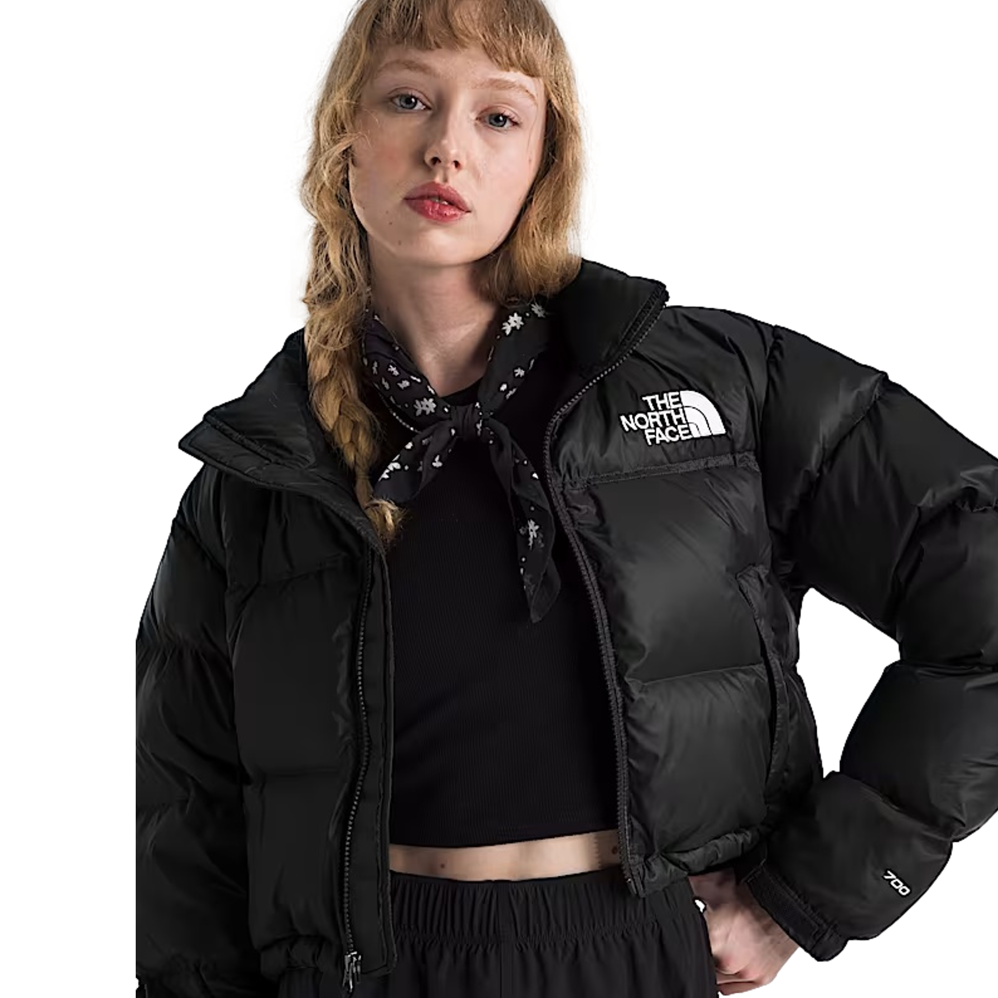 Nuptse Short Jacket TNF Black