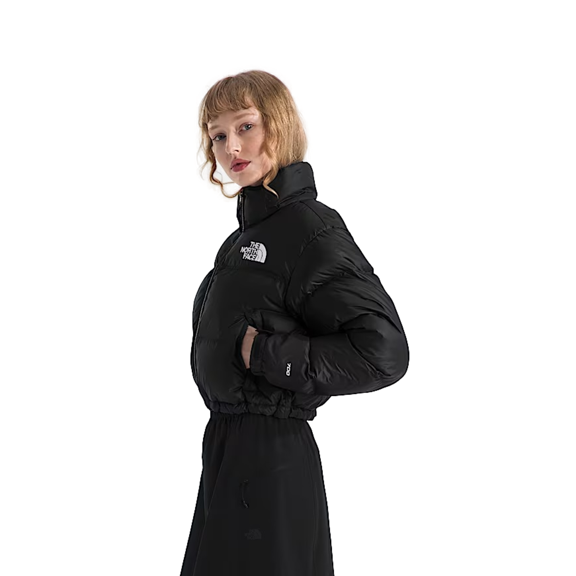 Nuptse Short Jacket TNF Black