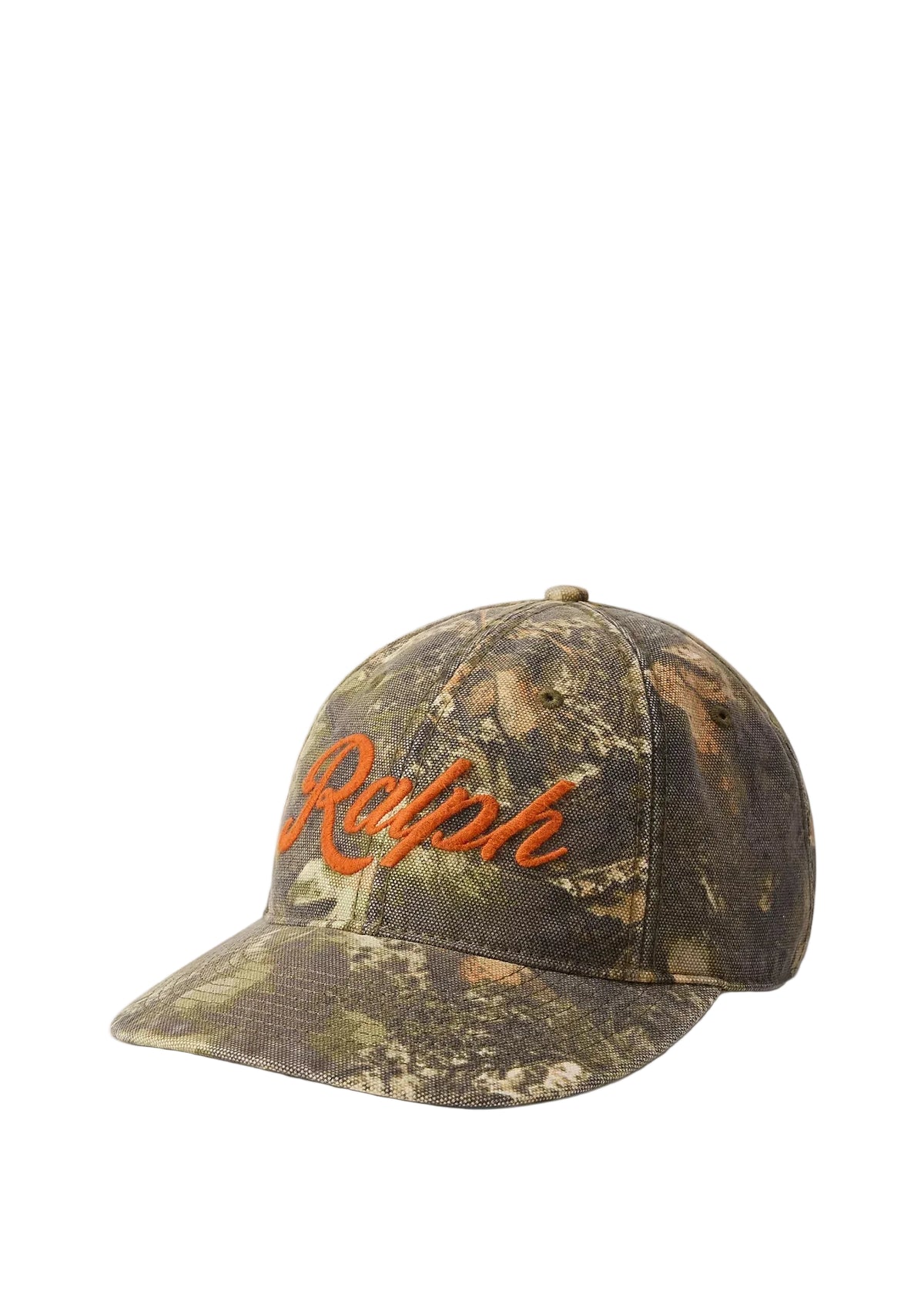 The Ralph Logo Forest-Print Ball Cap