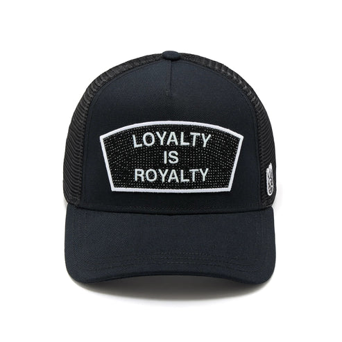 CULT MESH BACK TRUCKER HAT "LOYALTY IS ROYALTY"
