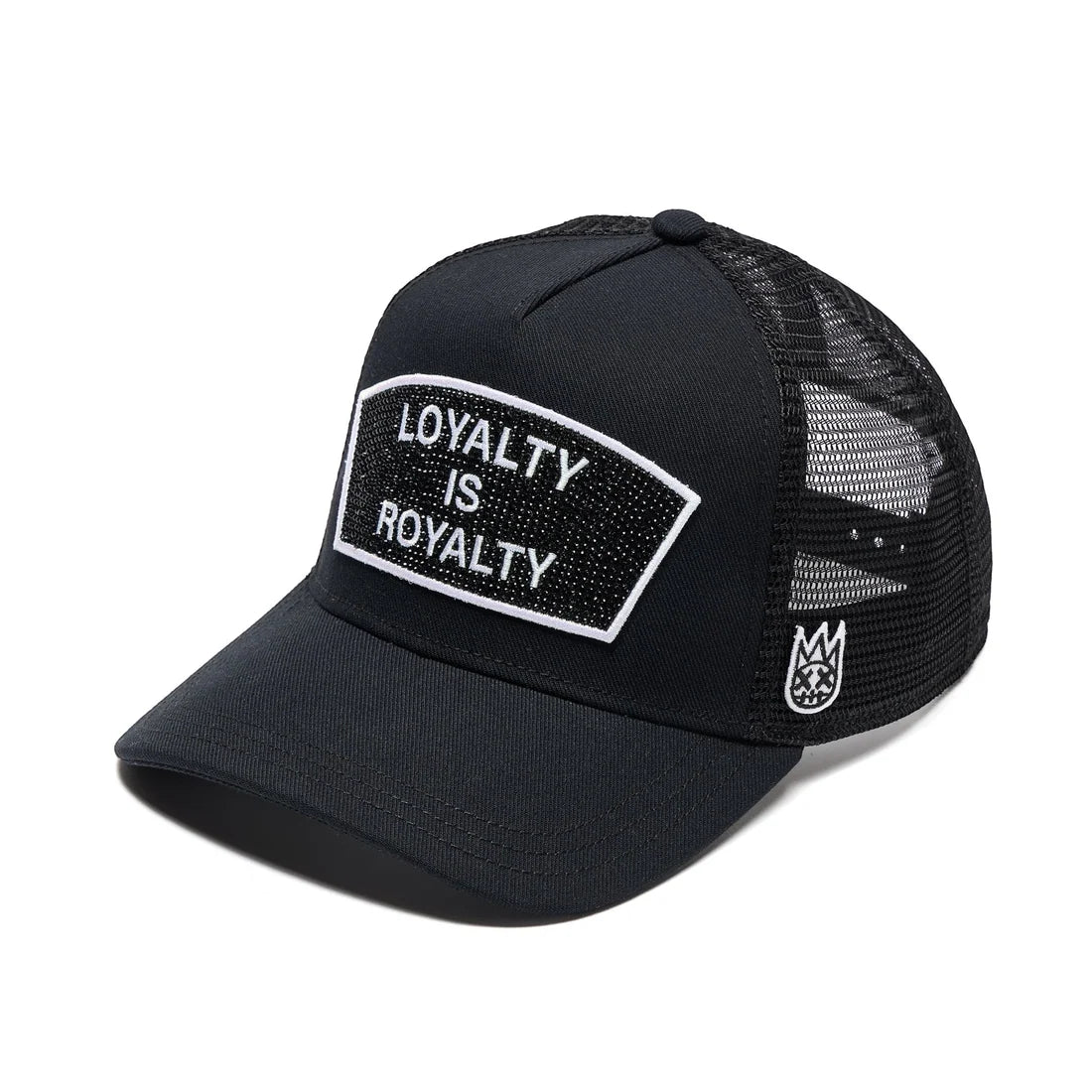 CULT MESH BACK TRUCKER HAT "LOYALTY IS ROYALTY"